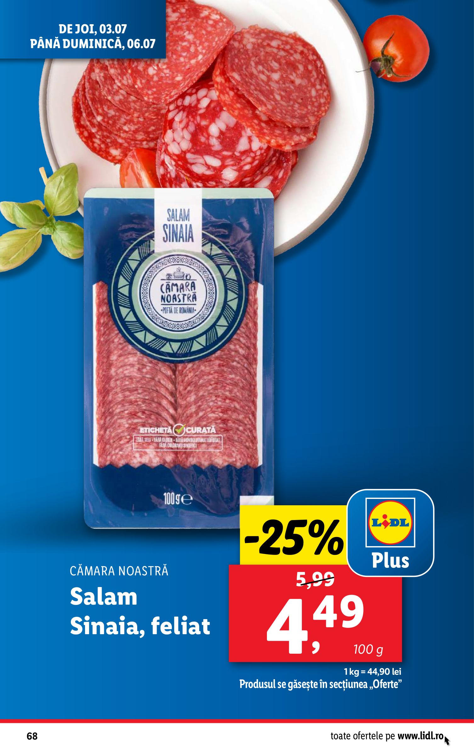 lidl - Catalog Lidl valabil din 30.06. până pe 06.07. - page: 68 lidl - Catalog Lidl valabil din 30.06. până pe 06.07. - page: 68