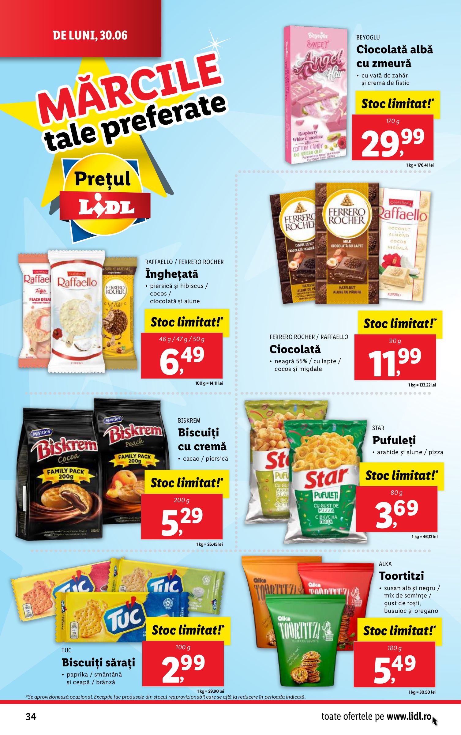 lidl - Catalog Lidl valabil din 30.06. până pe 06.07. - page: 34 lidl - Catalog Lidl valabil din 30.06. până pe 06.07. - page: 34