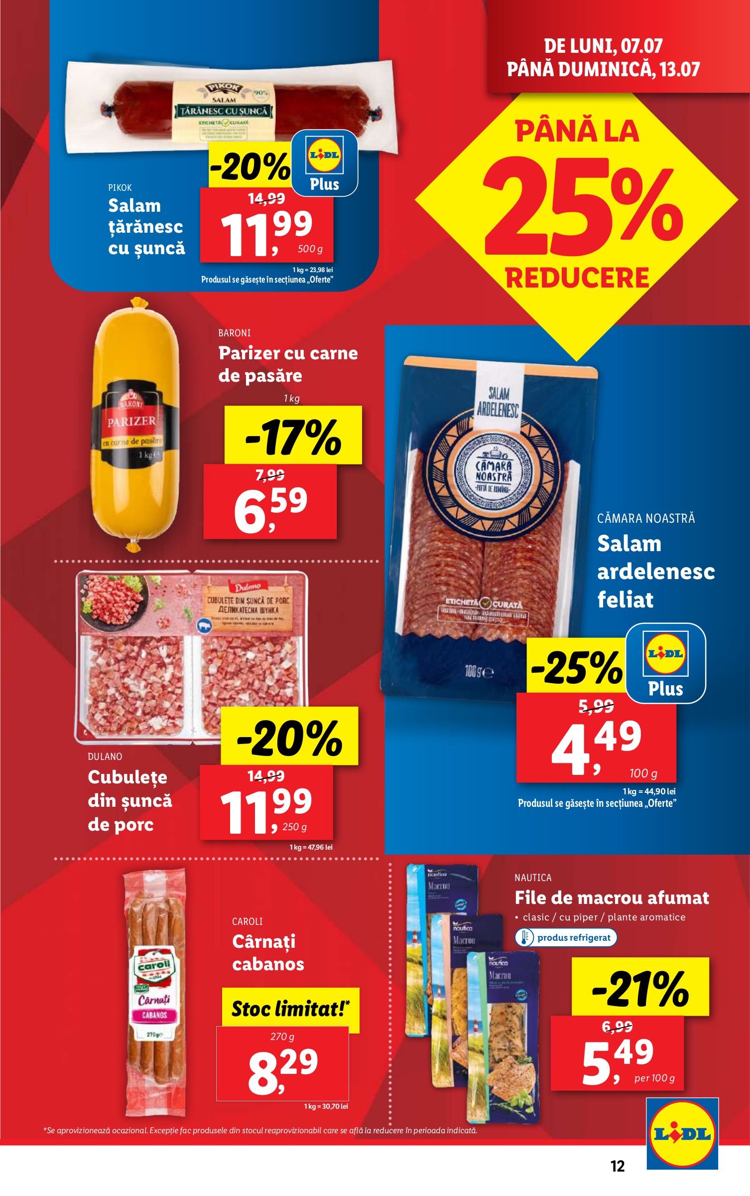 lidl - Catalog Lidl valabil din 07.07. până pe 13.07. - page: 13
