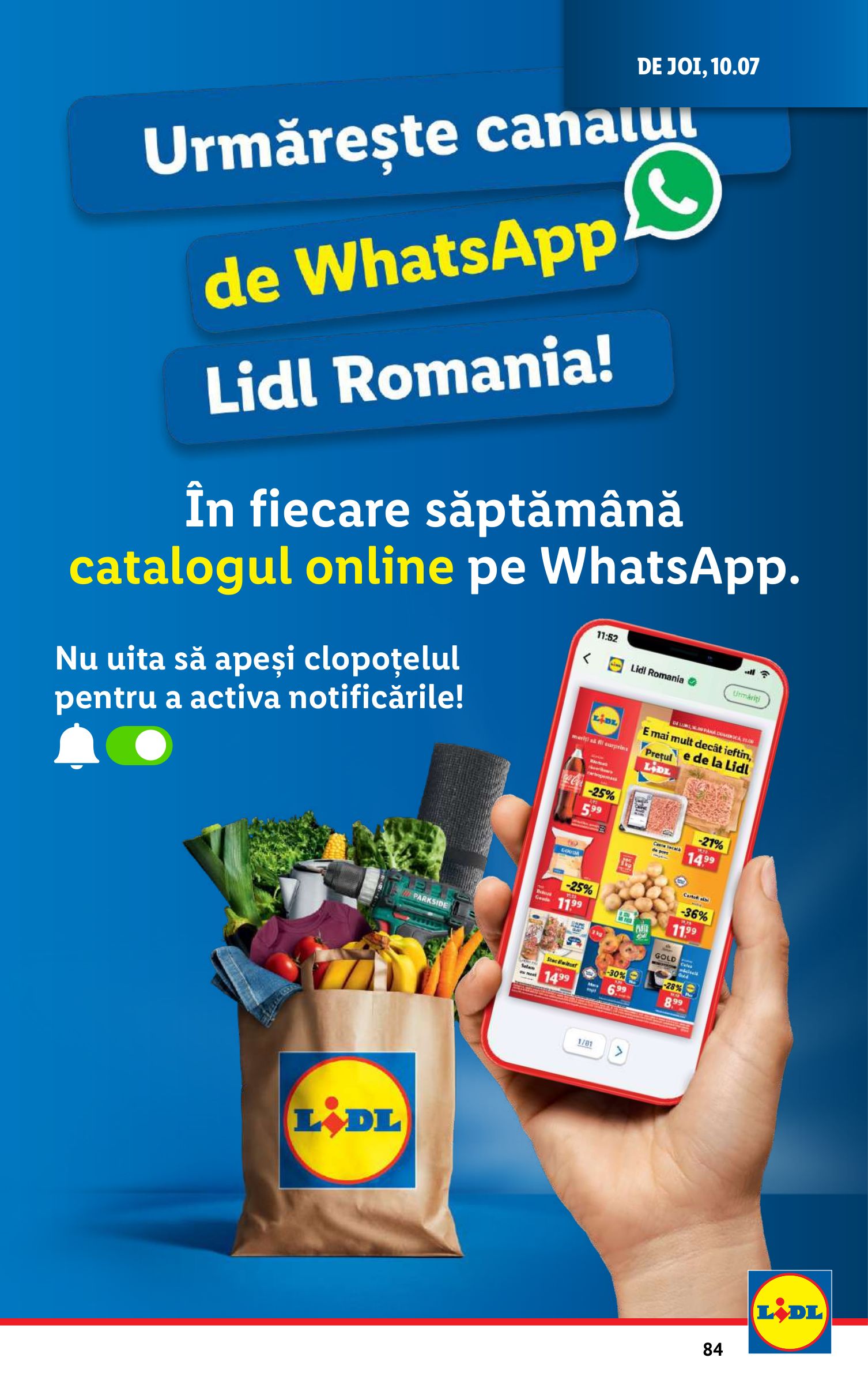 lidl - Catalog Lidl valabil din 07.07. până pe 13.07. - page: 85