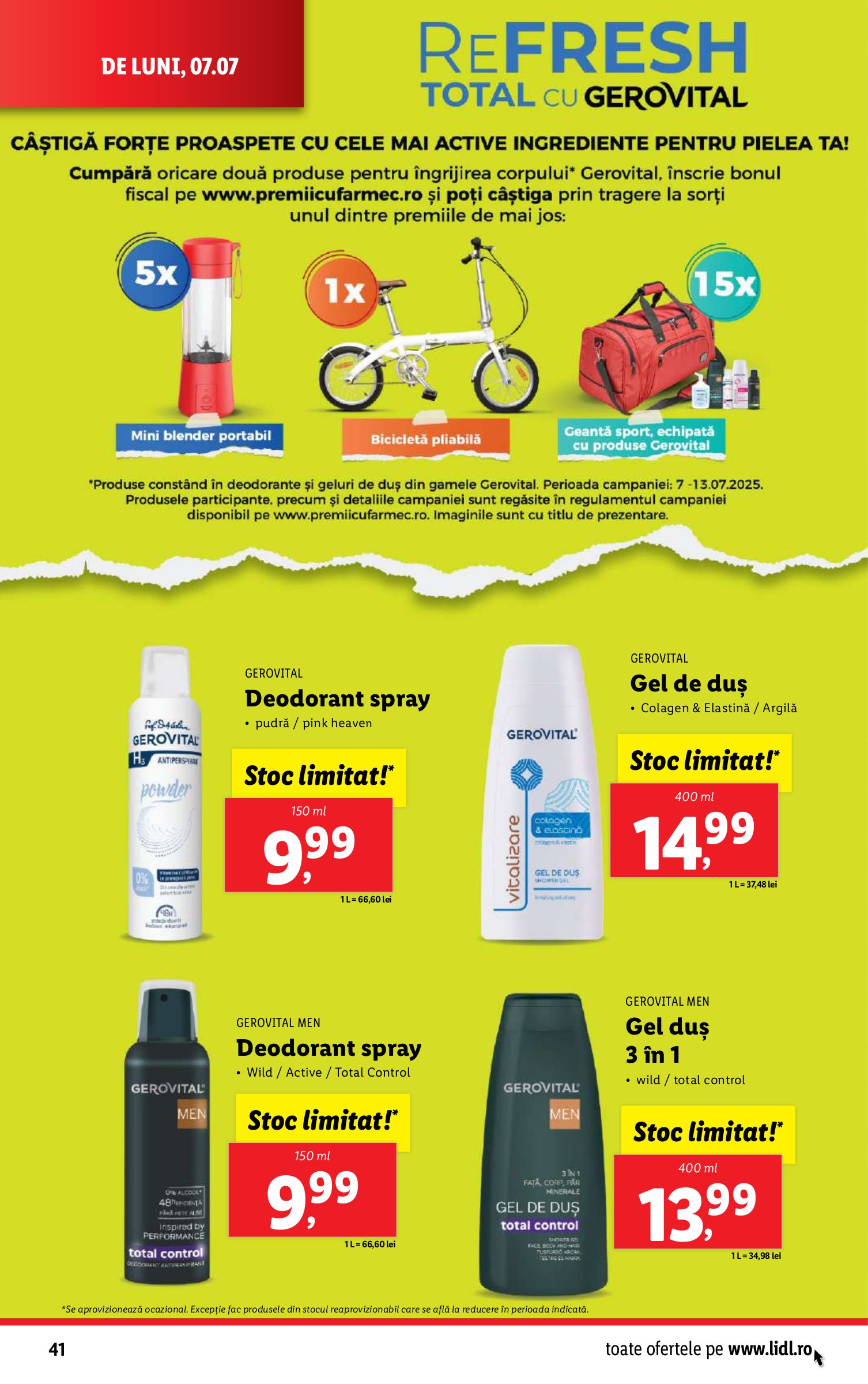lidl - Catalog Lidl valabil din 07.07. până pe 13.07. - page: 42