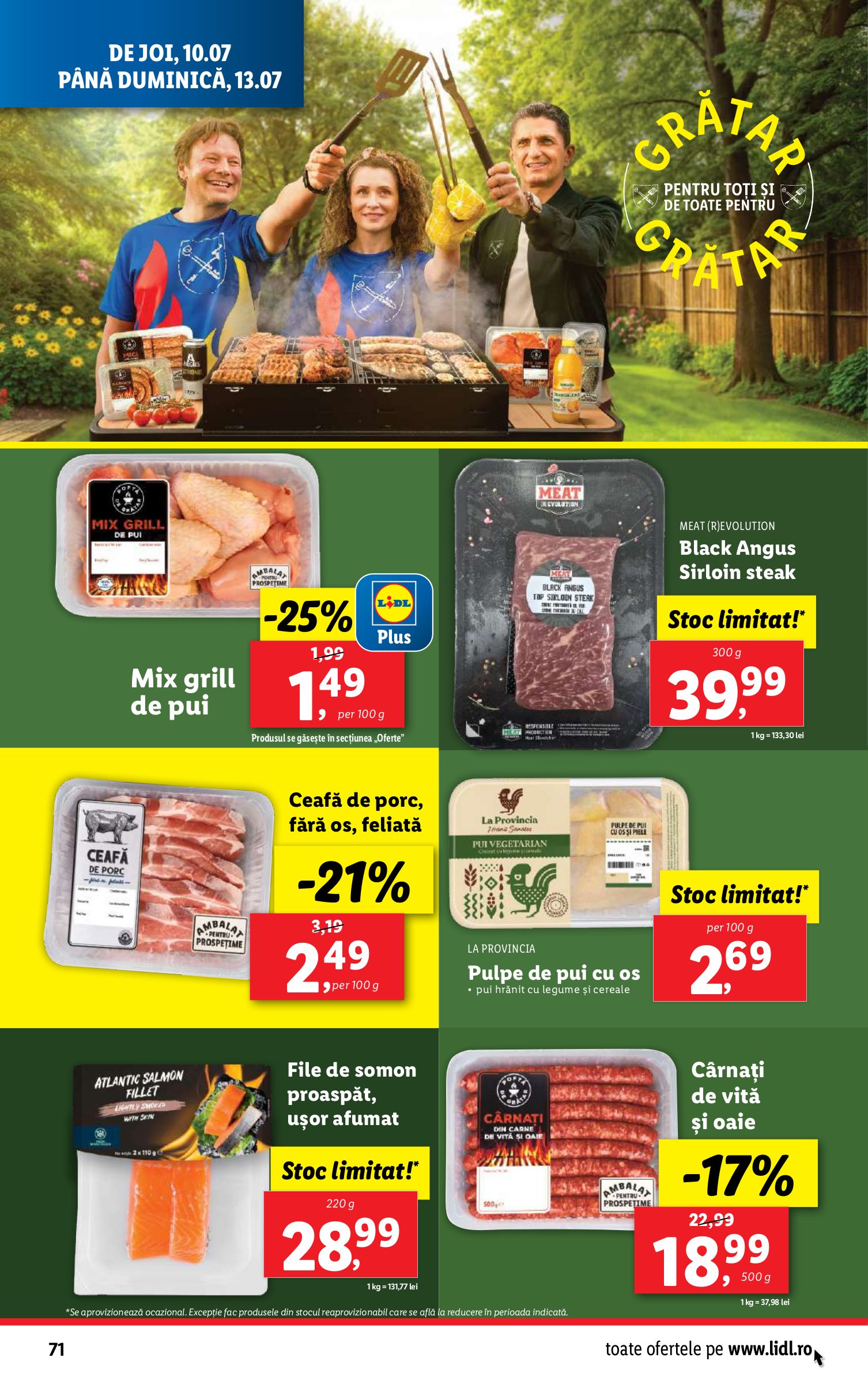 lidl - Catalog Lidl valabil din 07.07. până pe 13.07. - page: 72