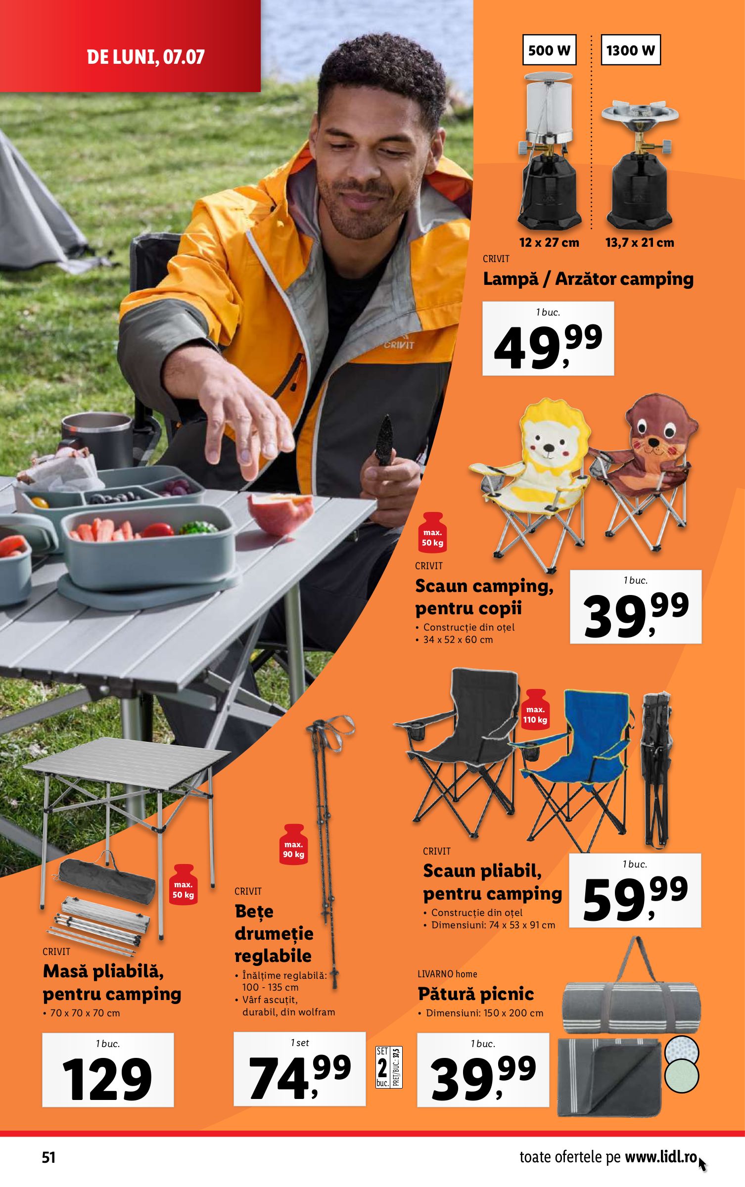 lidl - Catalog Lidl valabil din 07.07. până pe 13.07. - page: 52