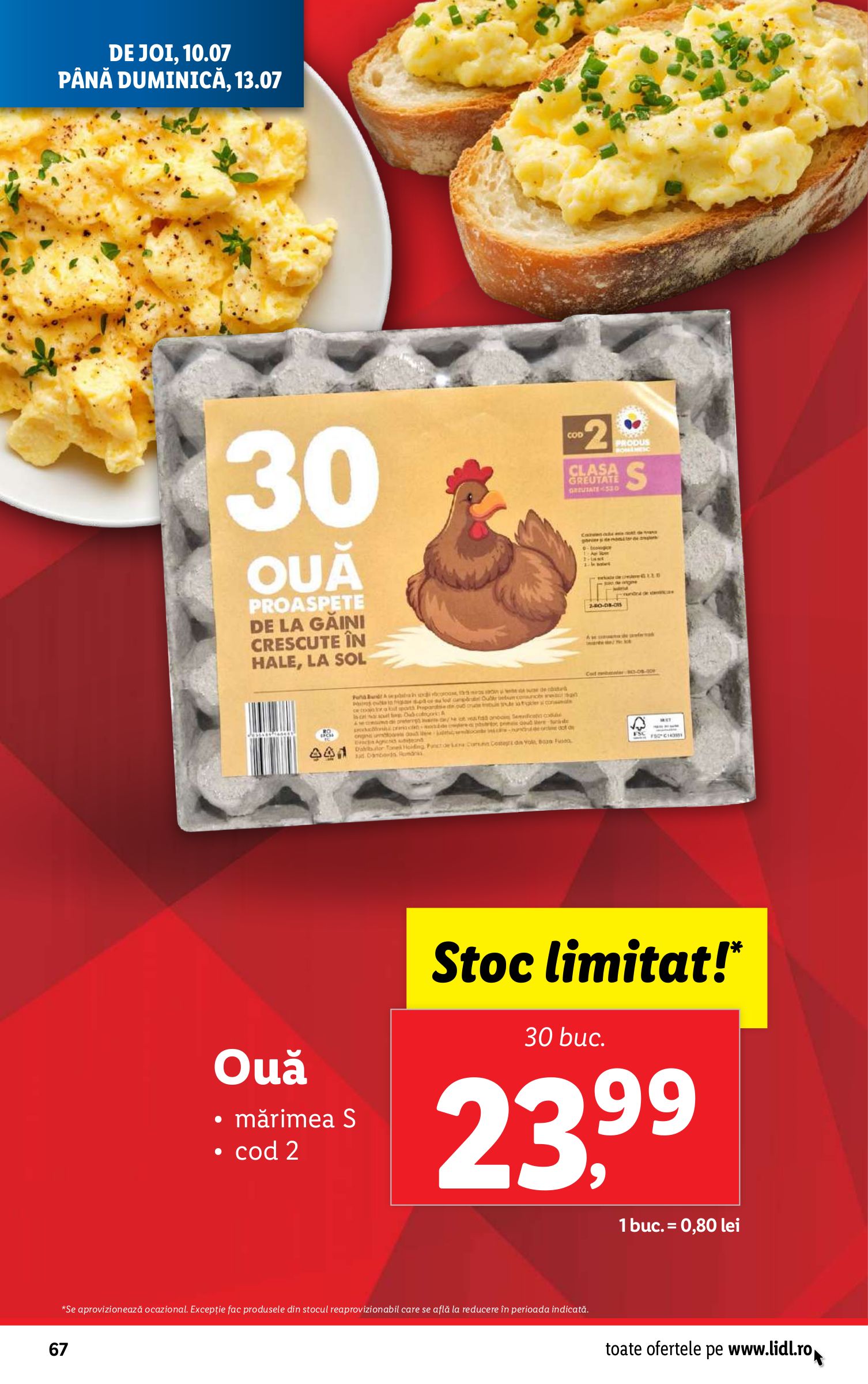 lidl - Catalog Lidl valabil din 07.07. până pe 13.07. - page: 68