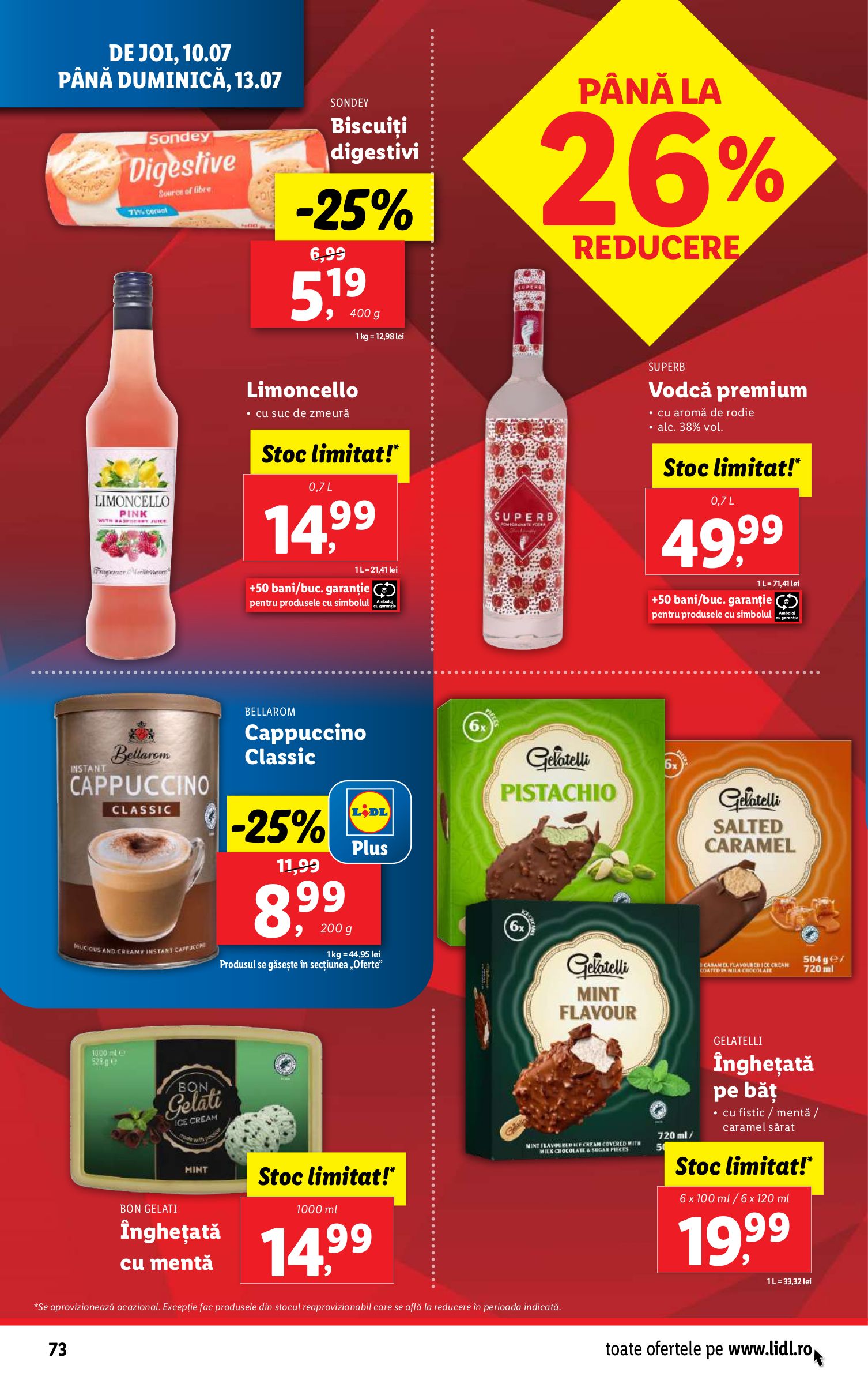lidl - Catalog Lidl valabil din 07.07. până pe 13.07. - page: 74