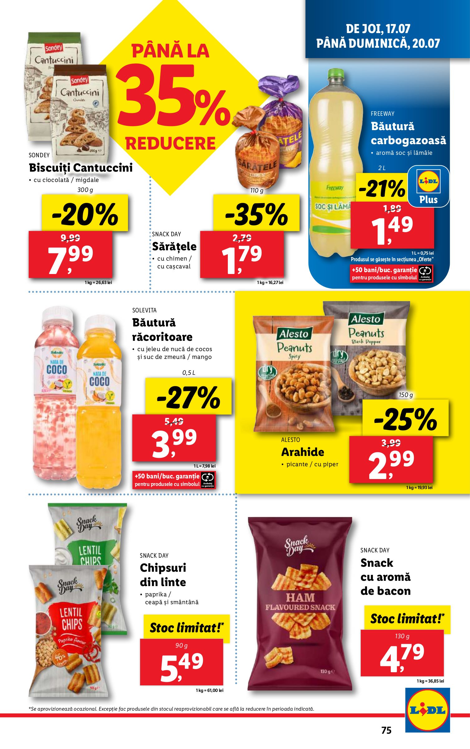 lidl - Catalog Lidl valabil din 14.07. până pe 20.07. - page: 75 lidl - Catalog Lidl valabil din 14.07. până pe 20.07. - page: 75