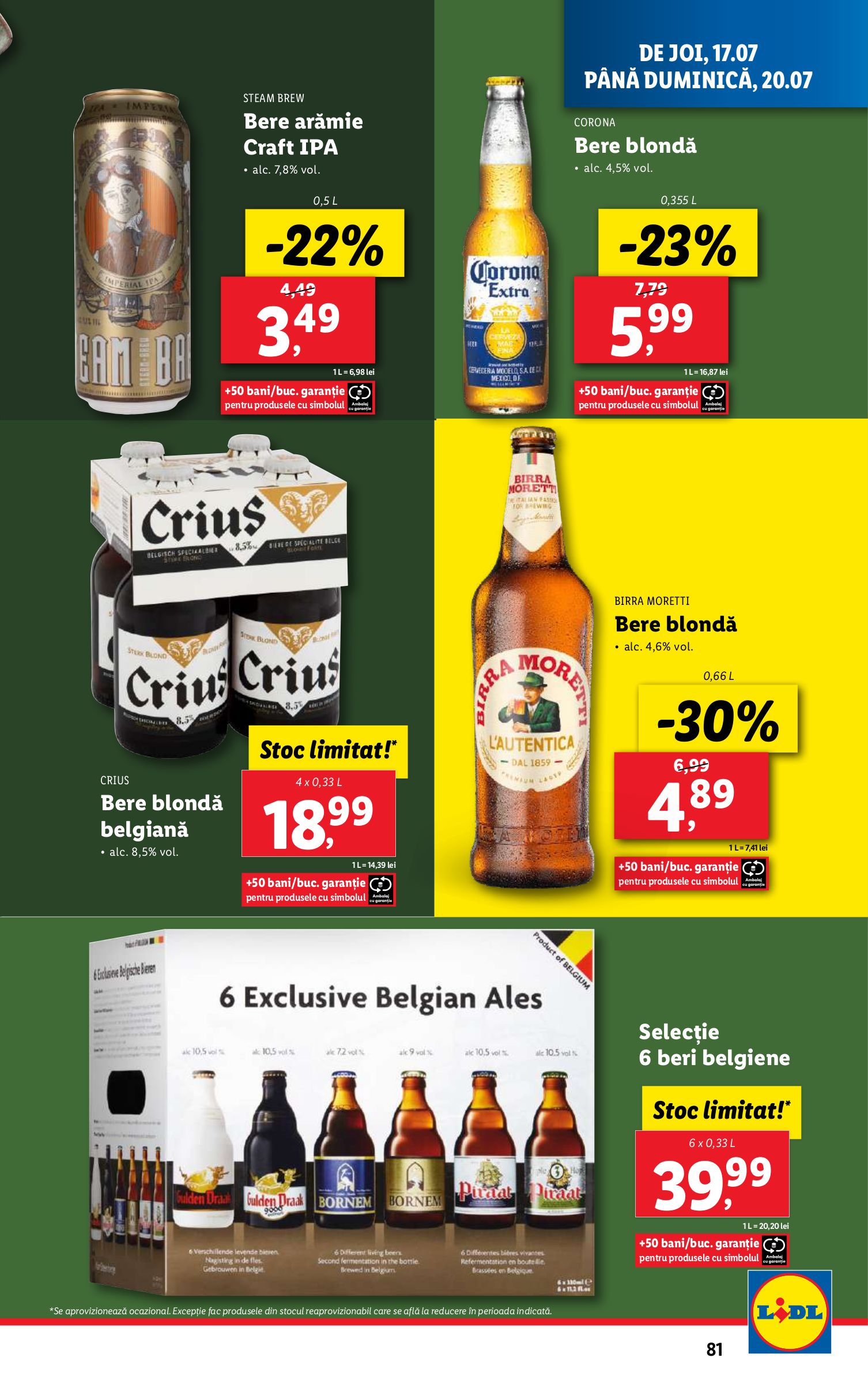 lidl - Catalog Lidl valabil din 14.07. până pe 20.07. - page: 81 lidl - Catalog Lidl valabil din 14.07. până pe 20.07. - page: 81