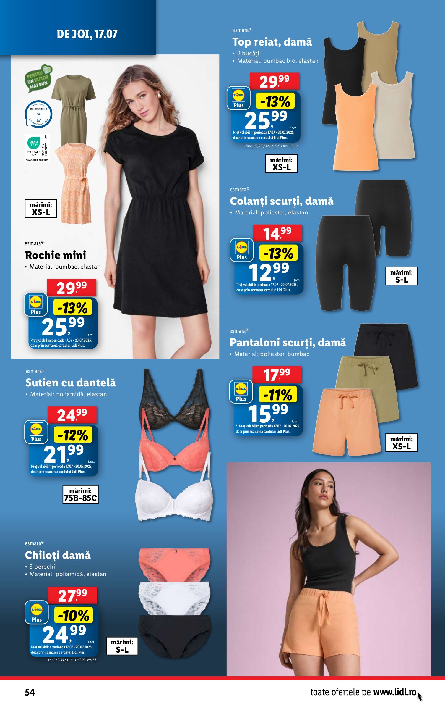 lidl - Catalog Lidl valabil din 14.07. până pe 20.07. - page: 54 lidl - Catalog Lidl valabil din 14.07. până pe 20.07. - page: 54