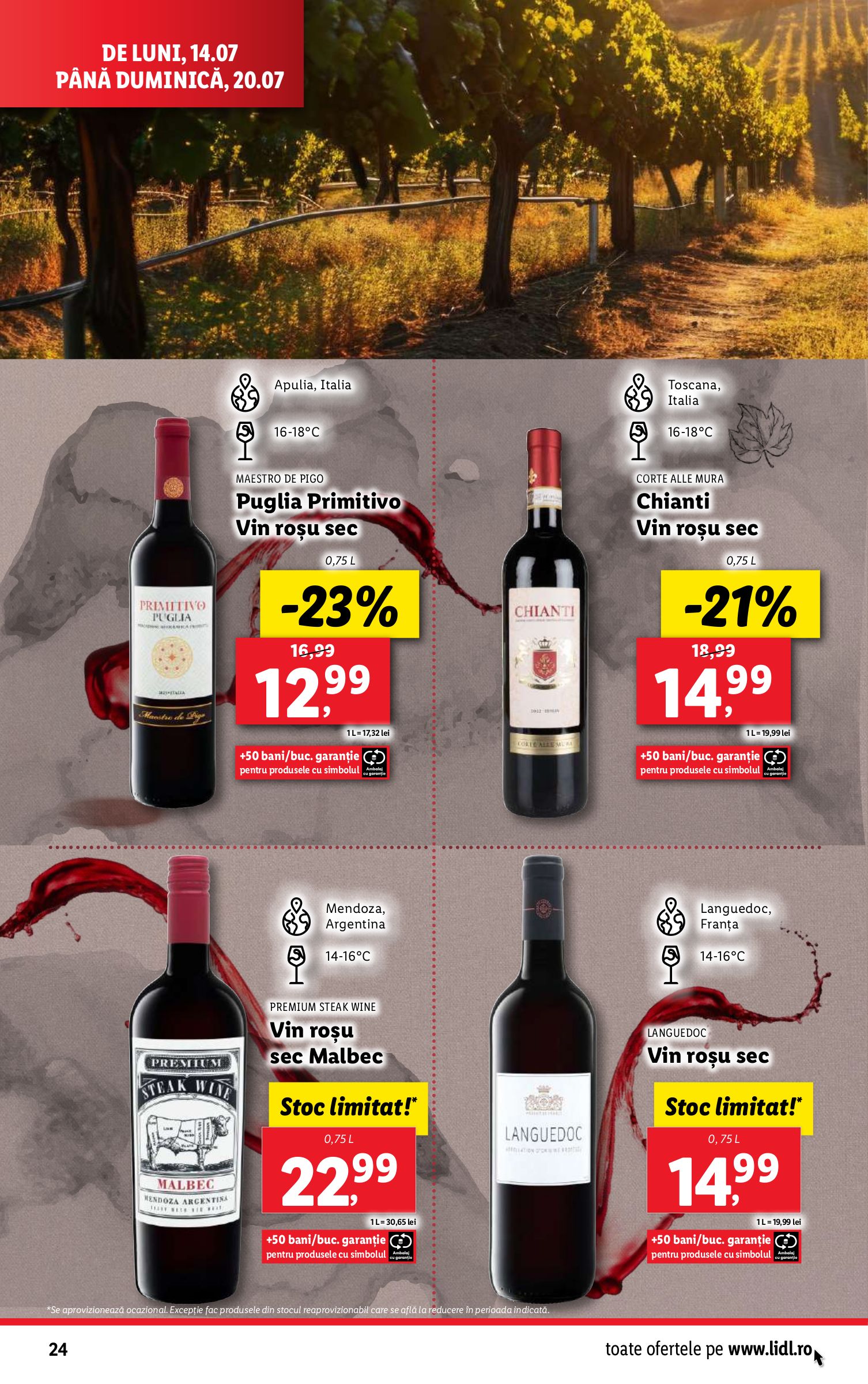 lidl - Catalog Lidl valabil din 14.07. până pe 20.07. - page: 24 lidl - Catalog Lidl valabil din 14.07. până pe 20.07. - page: 24