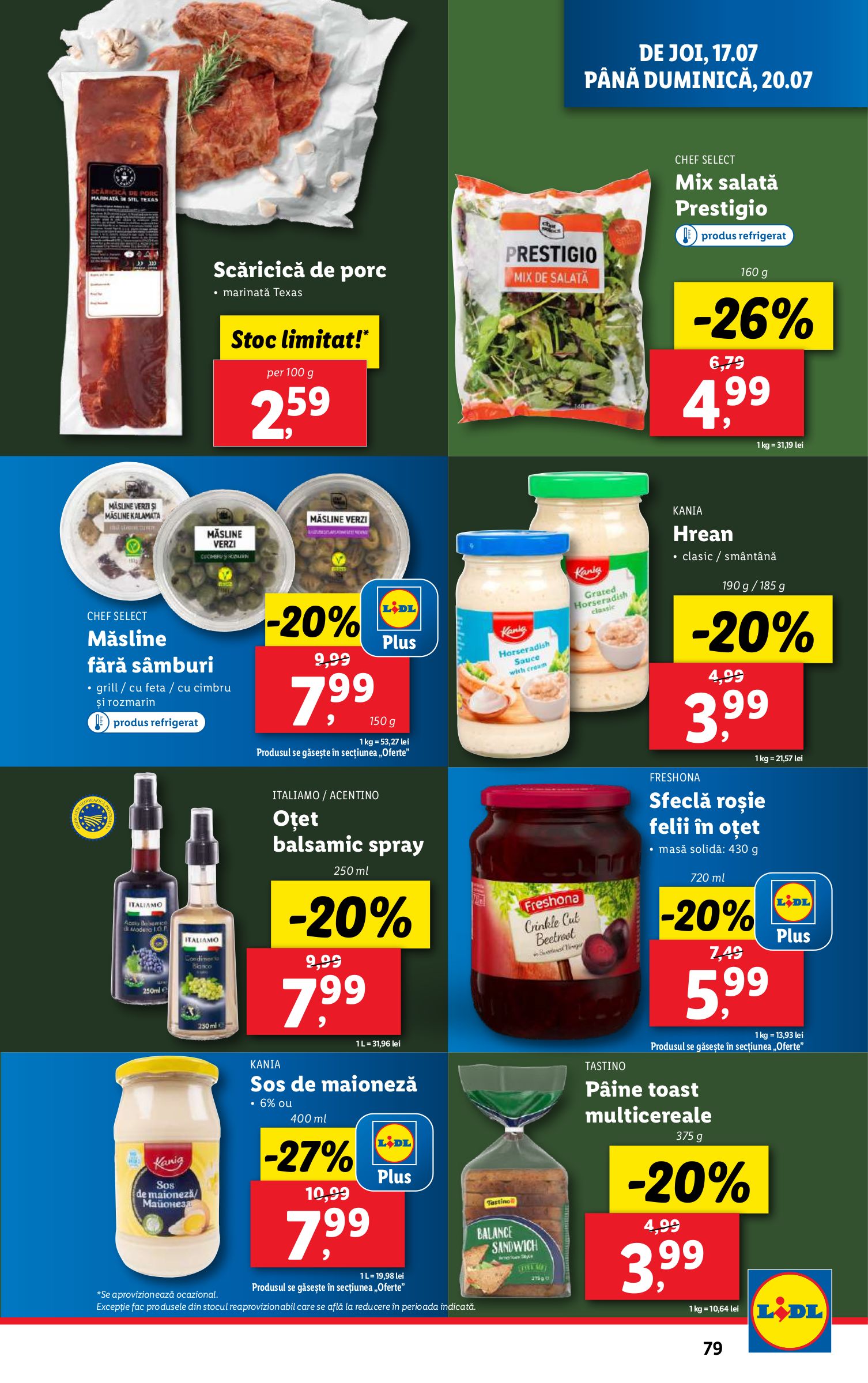 lidl - Catalog Lidl valabil din 14.07. până pe 20.07. - page: 79 lidl - Catalog Lidl valabil din 14.07. până pe 20.07. - page: 79