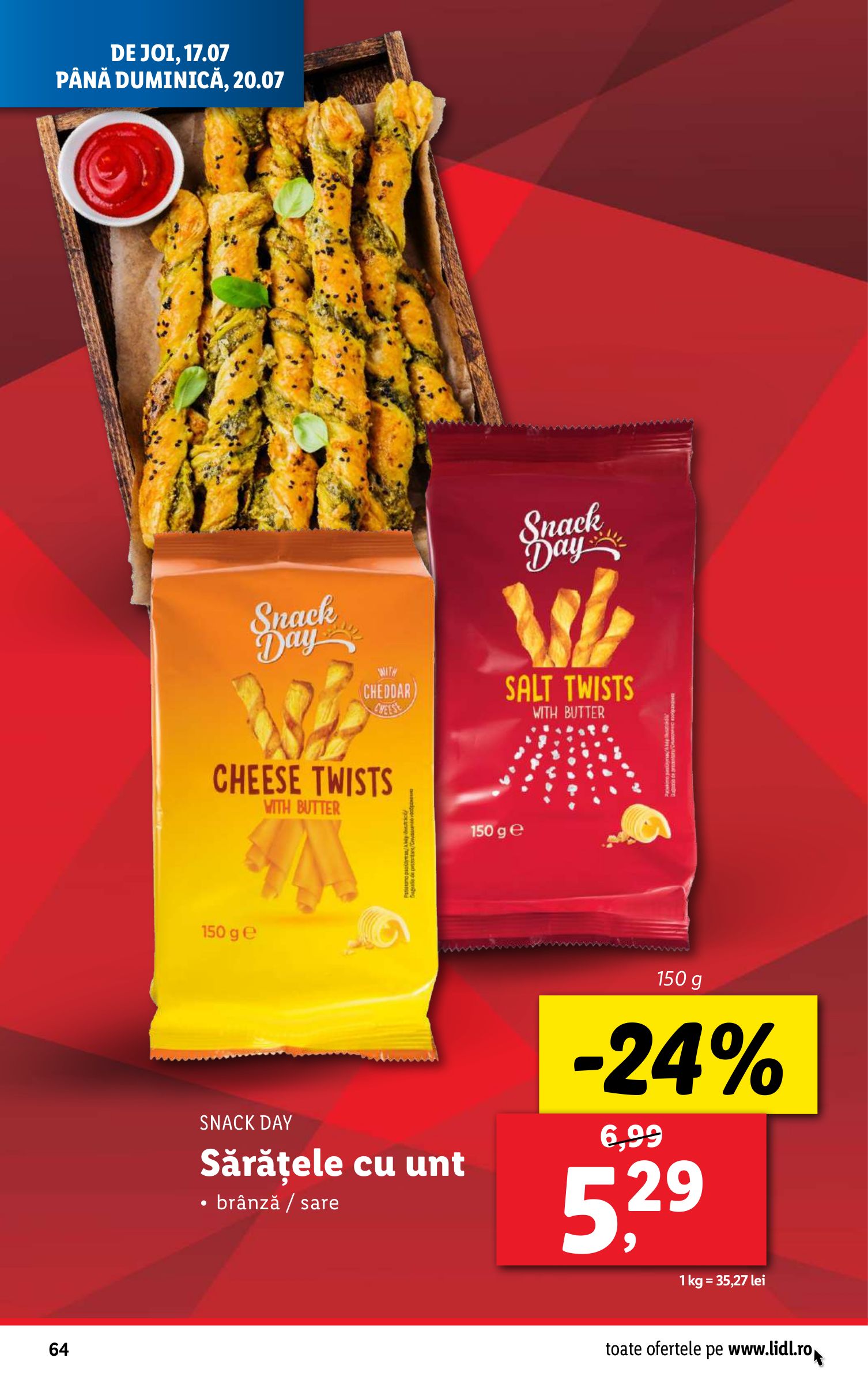 lidl - Catalog Lidl valabil din 14.07. până pe 20.07. - page: 64 lidl - Catalog Lidl valabil din 14.07. până pe 20.07. - page: 64