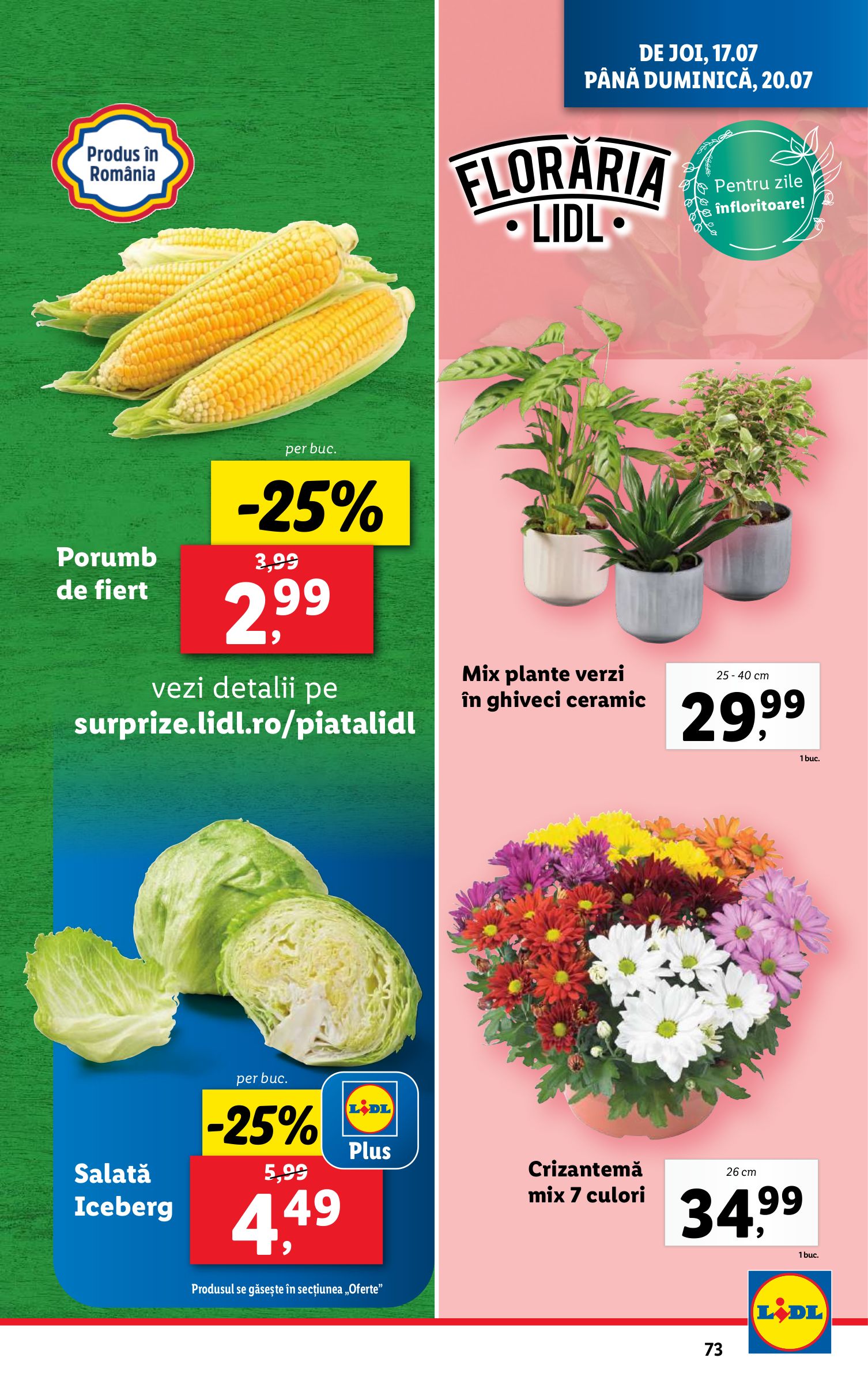 lidl - Catalog Lidl valabil din 14.07. până pe 20.07. - page: 73 lidl - Catalog Lidl valabil din 14.07. până pe 20.07. - page: 73
