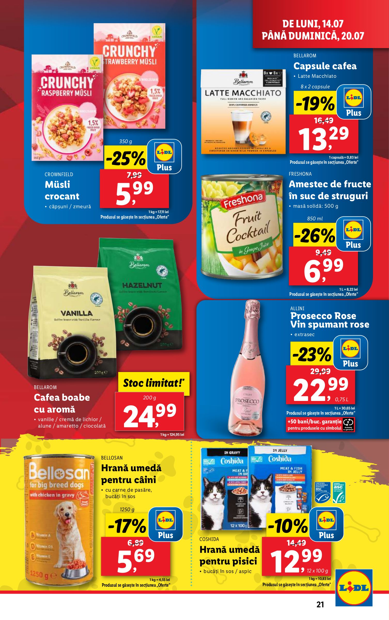 lidl - Catalog Lidl valabil din 14.07. până pe 20.07. - page: 21 lidl - Catalog Lidl valabil din 14.07. până pe 20.07. - page: 21
