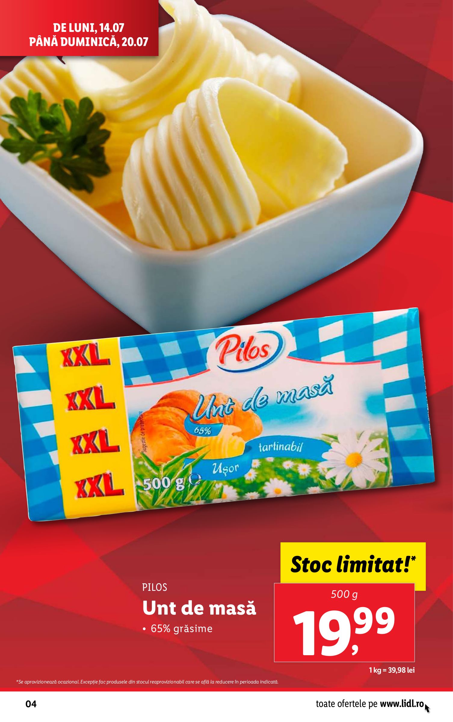lidl - Catalog Lidl valabil din 14.07. până pe 20.07. - page: 4 lidl - Catalog Lidl valabil din 14.07. până pe 20.07. - page: 4