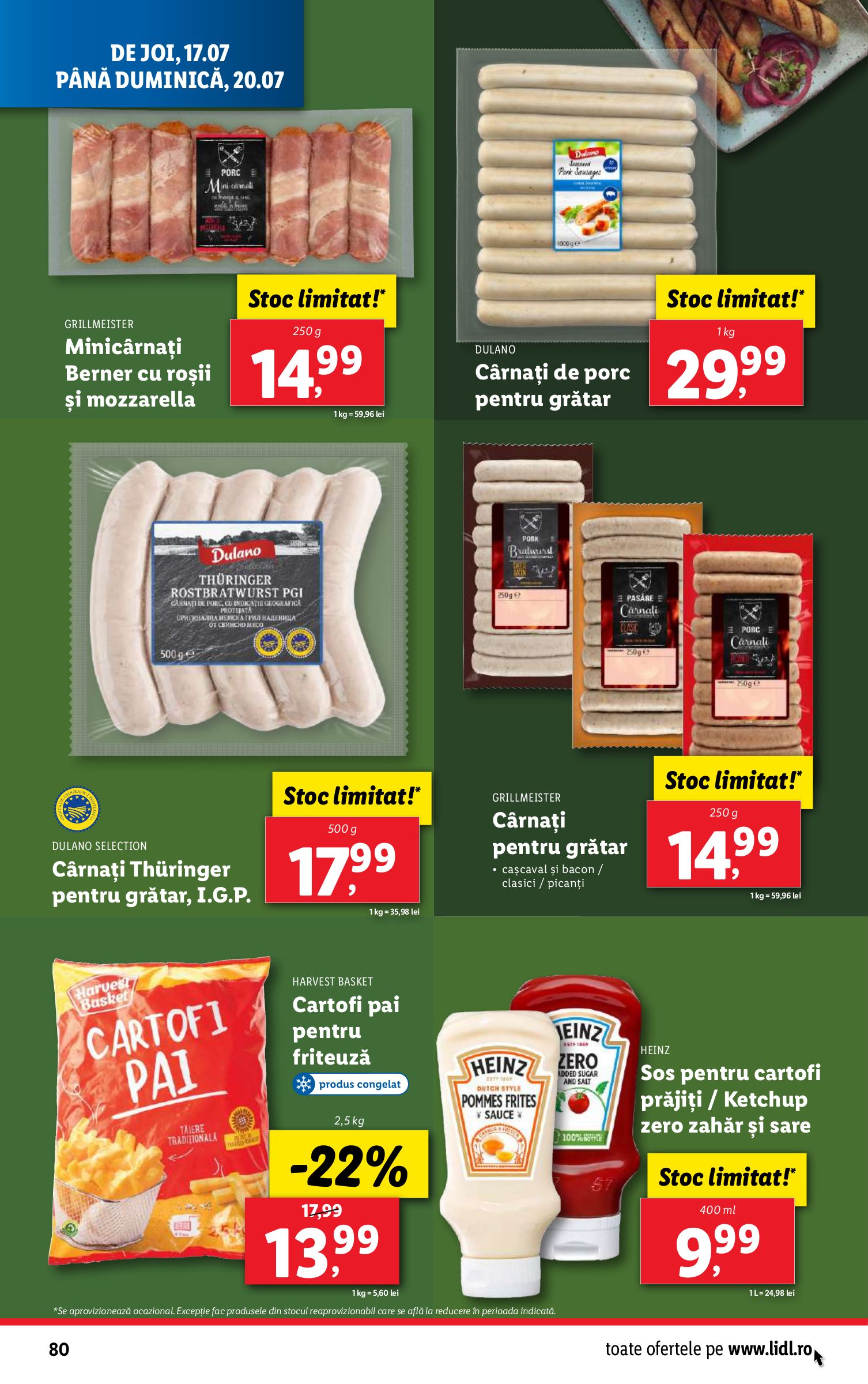 lidl - Catalog Lidl valabil din 14.07. până pe 20.07. - page: 80 lidl - Catalog Lidl valabil din 14.07. până pe 20.07. - page: 80