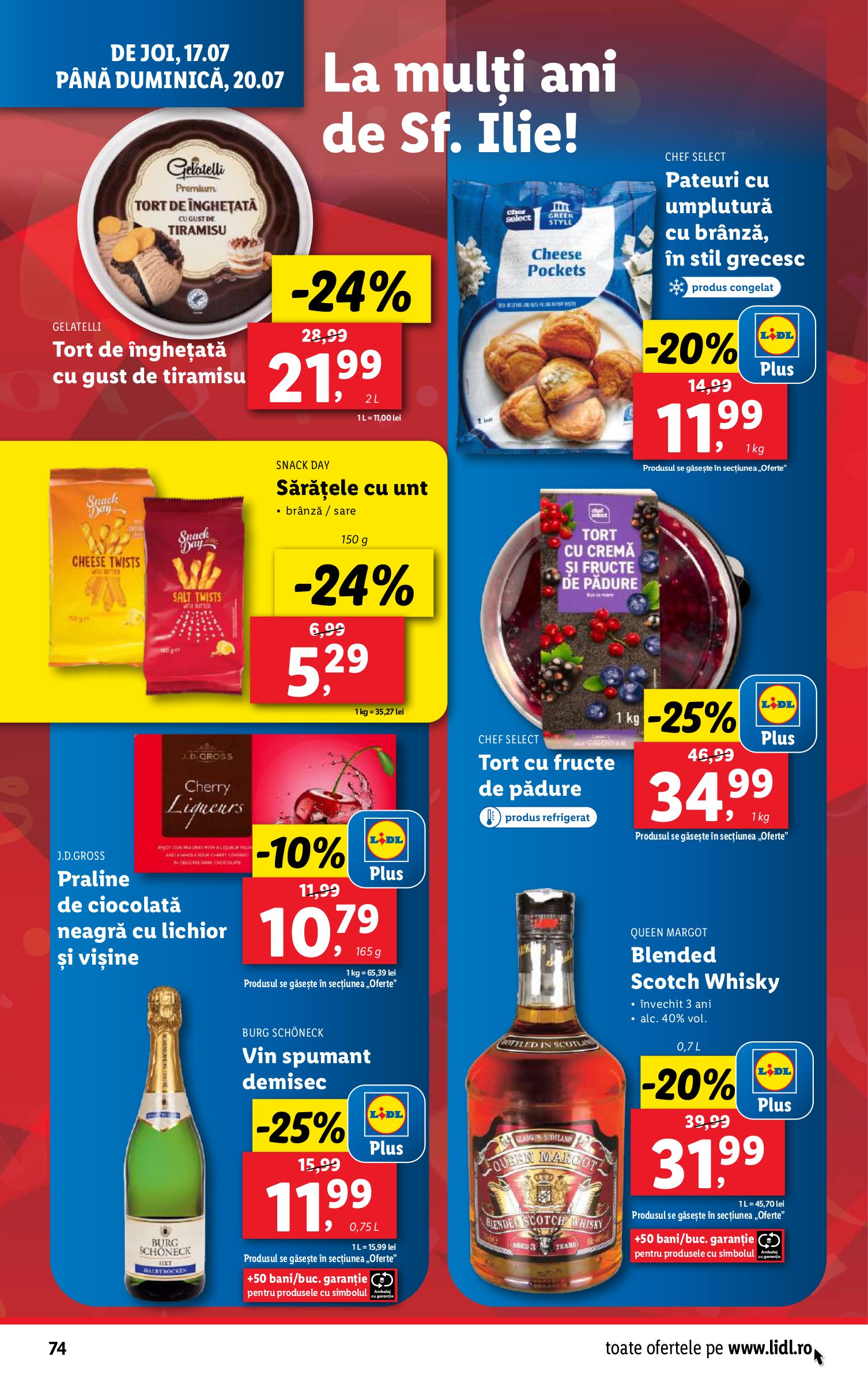 lidl - Catalog Lidl valabil din 14.07. până pe 20.07. - page: 74 lidl - Catalog Lidl valabil din 14.07. până pe 20.07. - page: 74