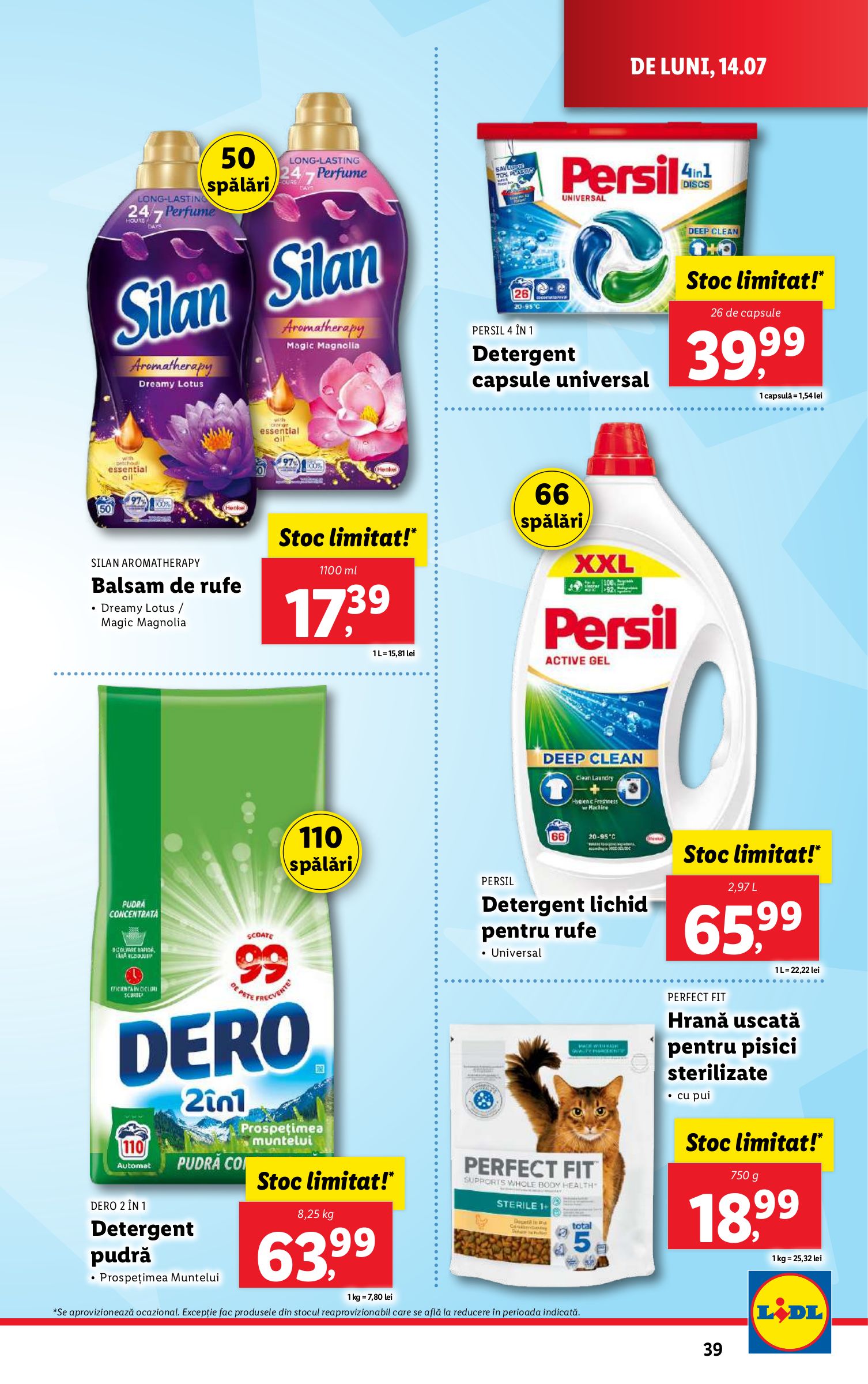 lidl - Catalog Lidl valabil din 14.07. până pe 20.07. - page: 39 lidl - Catalog Lidl valabil din 14.07. până pe 20.07. - page: 39