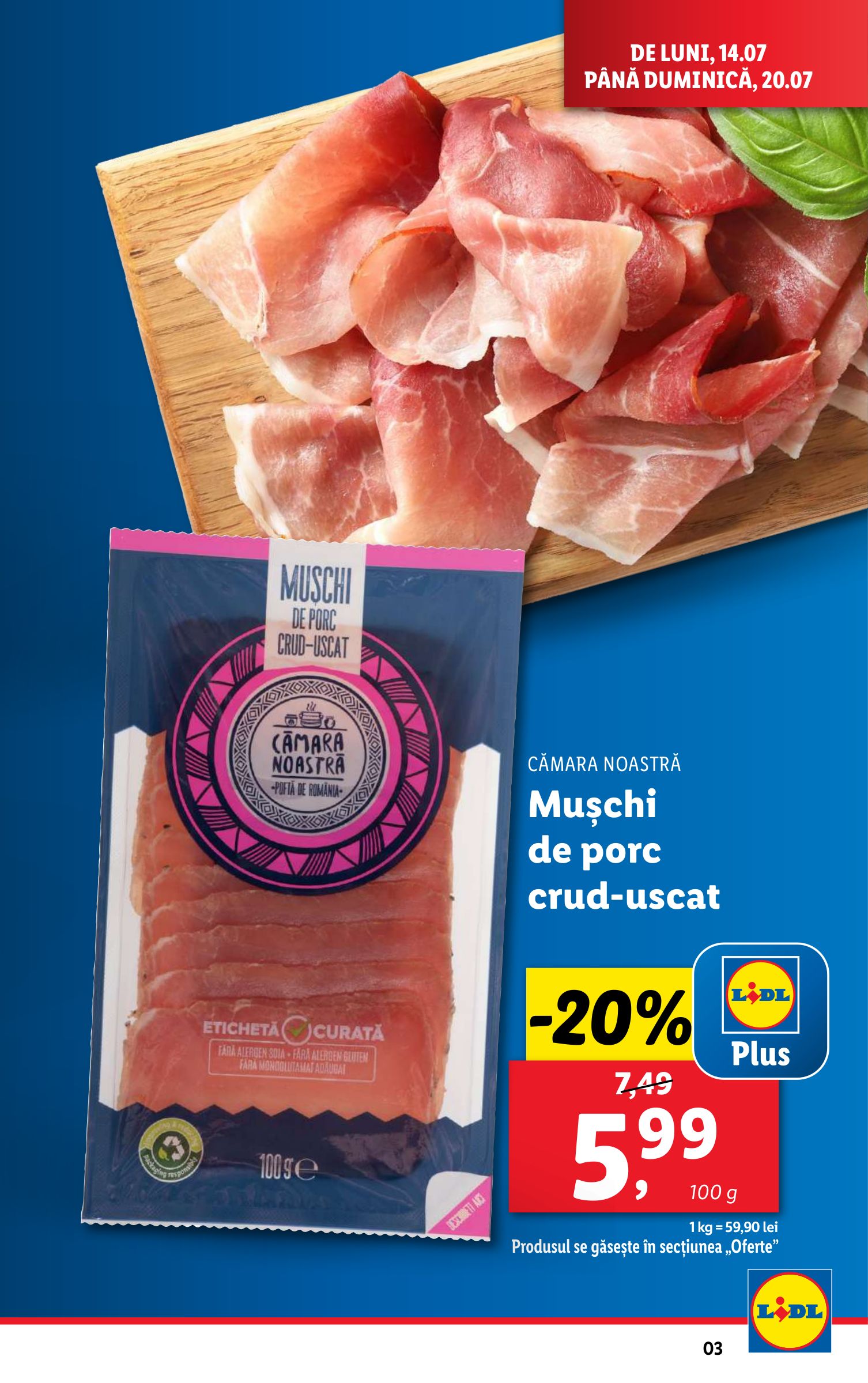 lidl - Catalog Lidl valabil din 14.07. până pe 20.07. - page: 3 lidl - Catalog Lidl valabil din 14.07. până pe 20.07. - page: 3