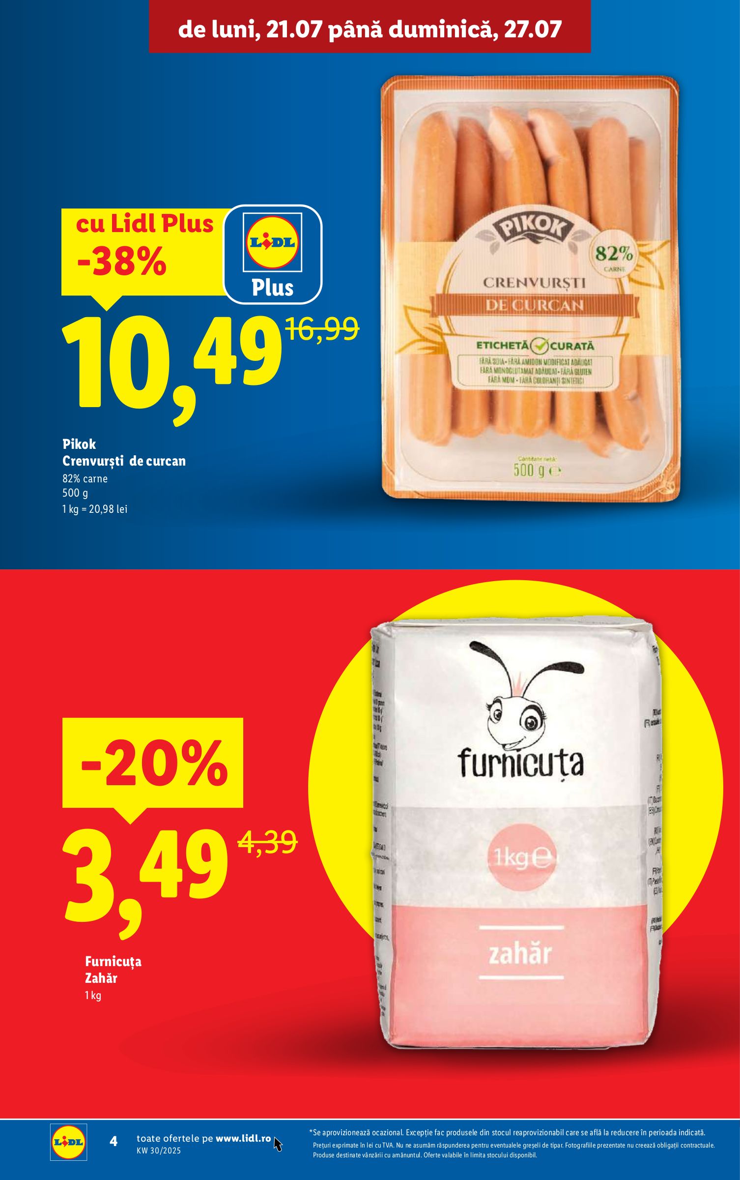 lidl - Catalog Lidl valabil din 21.07. până pe 27.07. - page: 4 lidl - Catalog Lidl valabil din 21.07. până pe 27.07. - page: 4