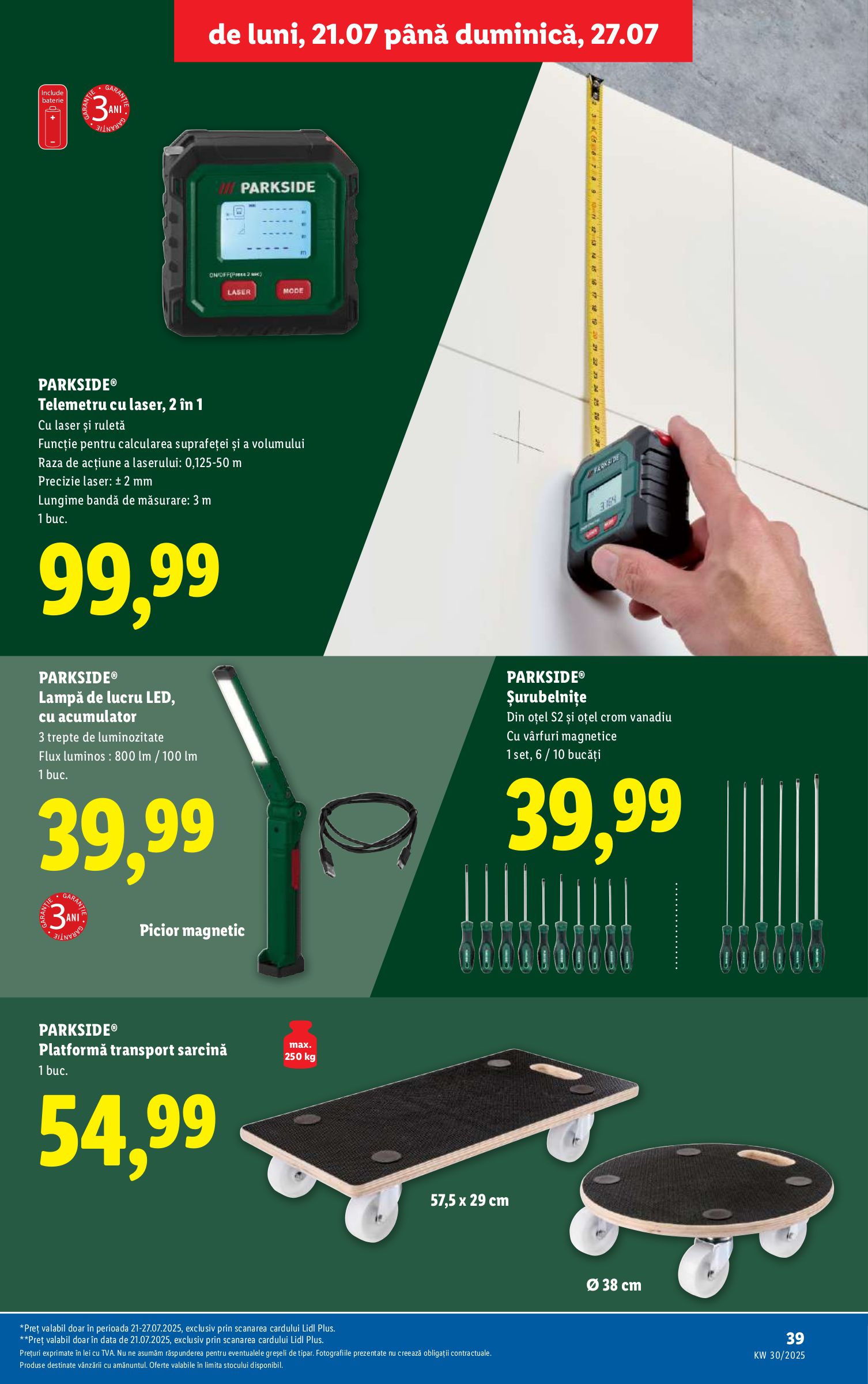 lidl - Catalog Lidl valabil din 21.07. până pe 27.07. - page: 39 lidl - Catalog Lidl valabil din 21.07. până pe 27.07. - page: 39