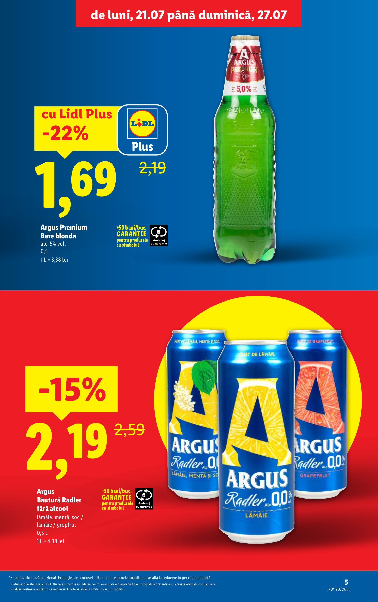 lidl - Catalog Lidl valabil din 21.07. până pe 27.07. - page: 5 lidl - Catalog Lidl valabil din 21.07. până pe 27.07. - page: 5