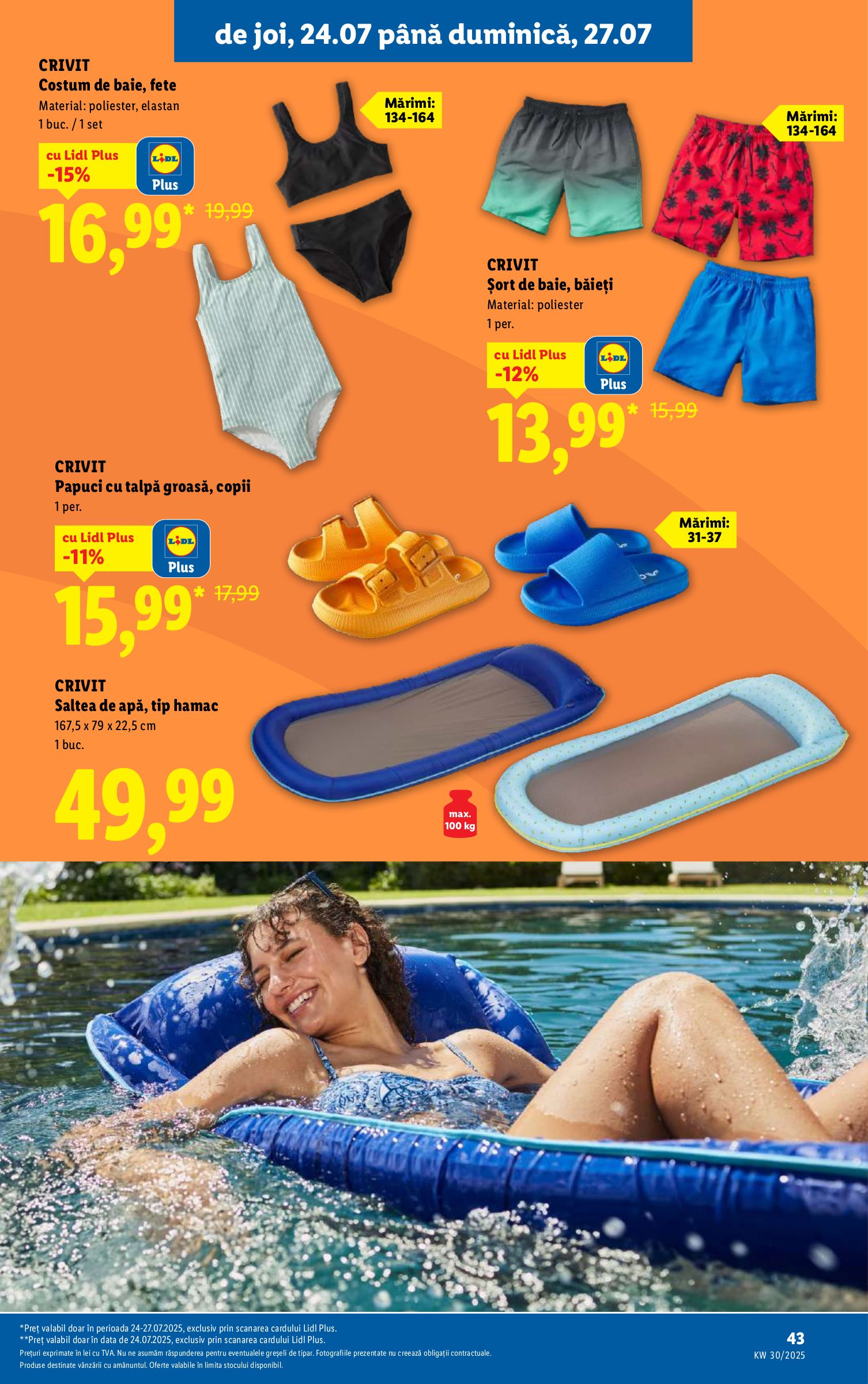 lidl - Catalog Lidl valabil din 21.07. până pe 27.07. - page: 43 lidl - Catalog Lidl valabil din 21.07. până pe 27.07. - page: 43