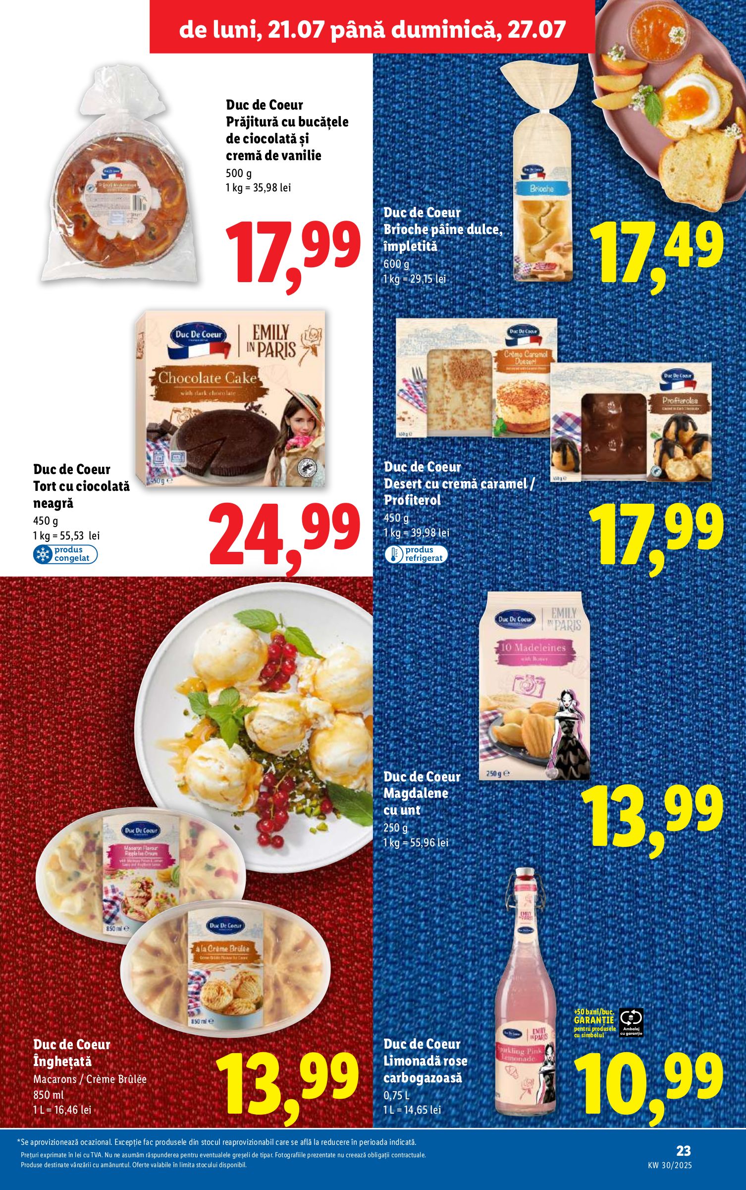 lidl - Catalog Lidl valabil din 21.07. până pe 27.07. - page: 23 lidl - Catalog Lidl valabil din 21.07. până pe 27.07. - page: 23