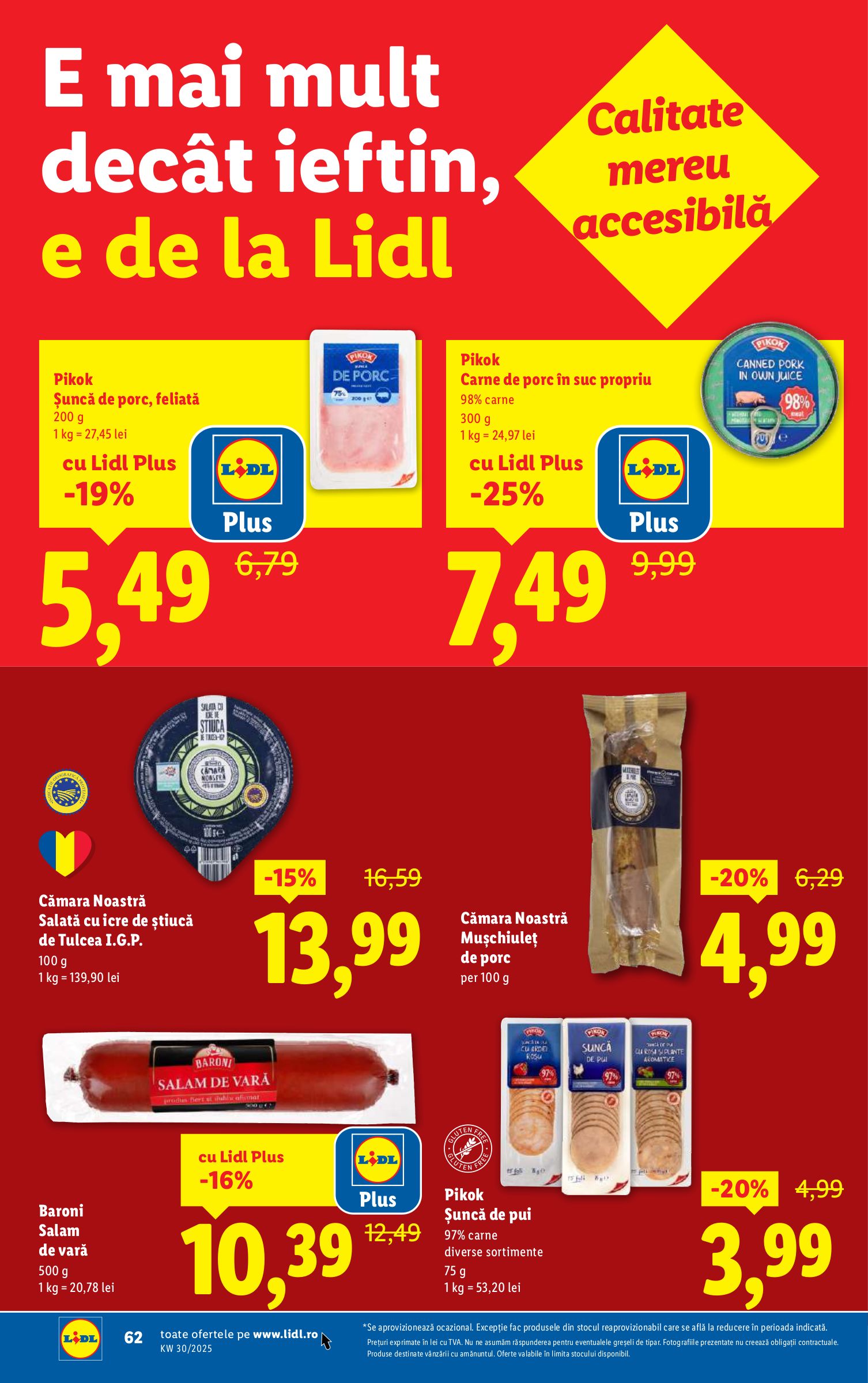 lidl - Catalog Lidl valabil din 21.07. până pe 27.07. - page: 62 lidl - Catalog Lidl valabil din 21.07. până pe 27.07. - page: 62
