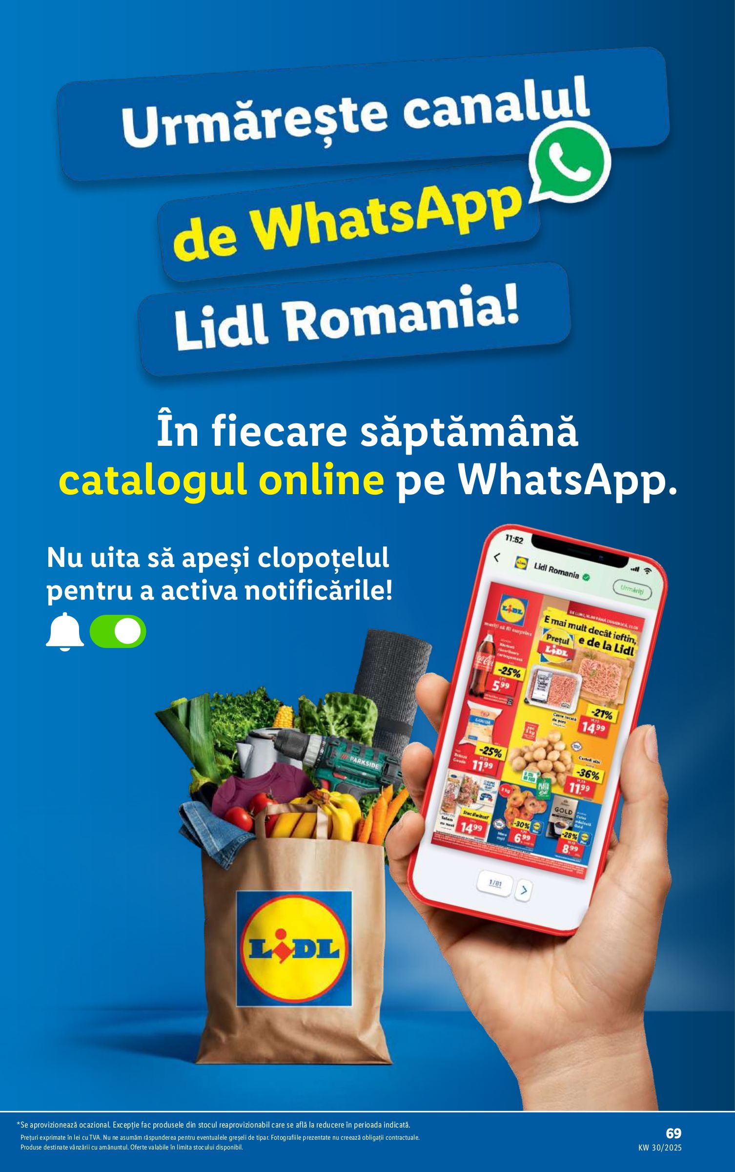 lidl - Catalog Lidl valabil din 21.07. până pe 27.07. - page: 69 lidl - Catalog Lidl valabil din 21.07. până pe 27.07. - page: 69