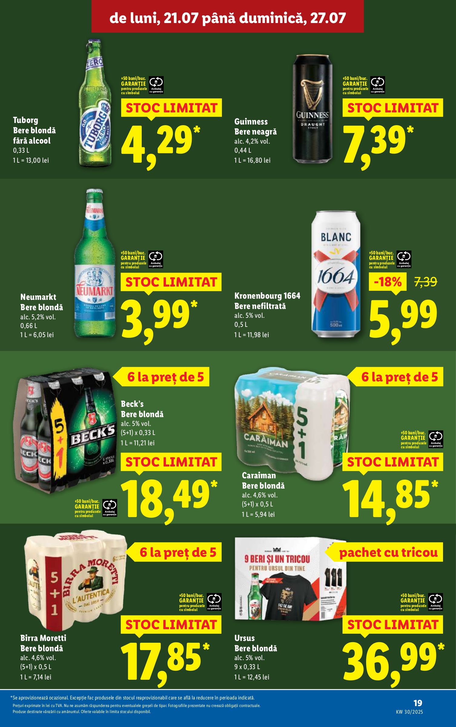 lidl - Catalog Lidl valabil din 21.07. până pe 27.07. - page: 19 lidl - Catalog Lidl valabil din 21.07. până pe 27.07. - page: 19