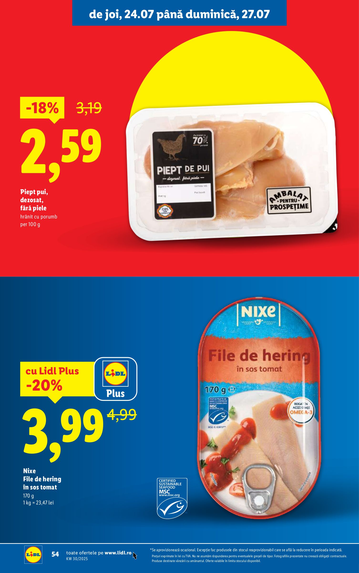 lidl - Catalog Lidl valabil din 21.07. până pe 27.07. - page: 54 lidl - Catalog Lidl valabil din 21.07. până pe 27.07. - page: 54