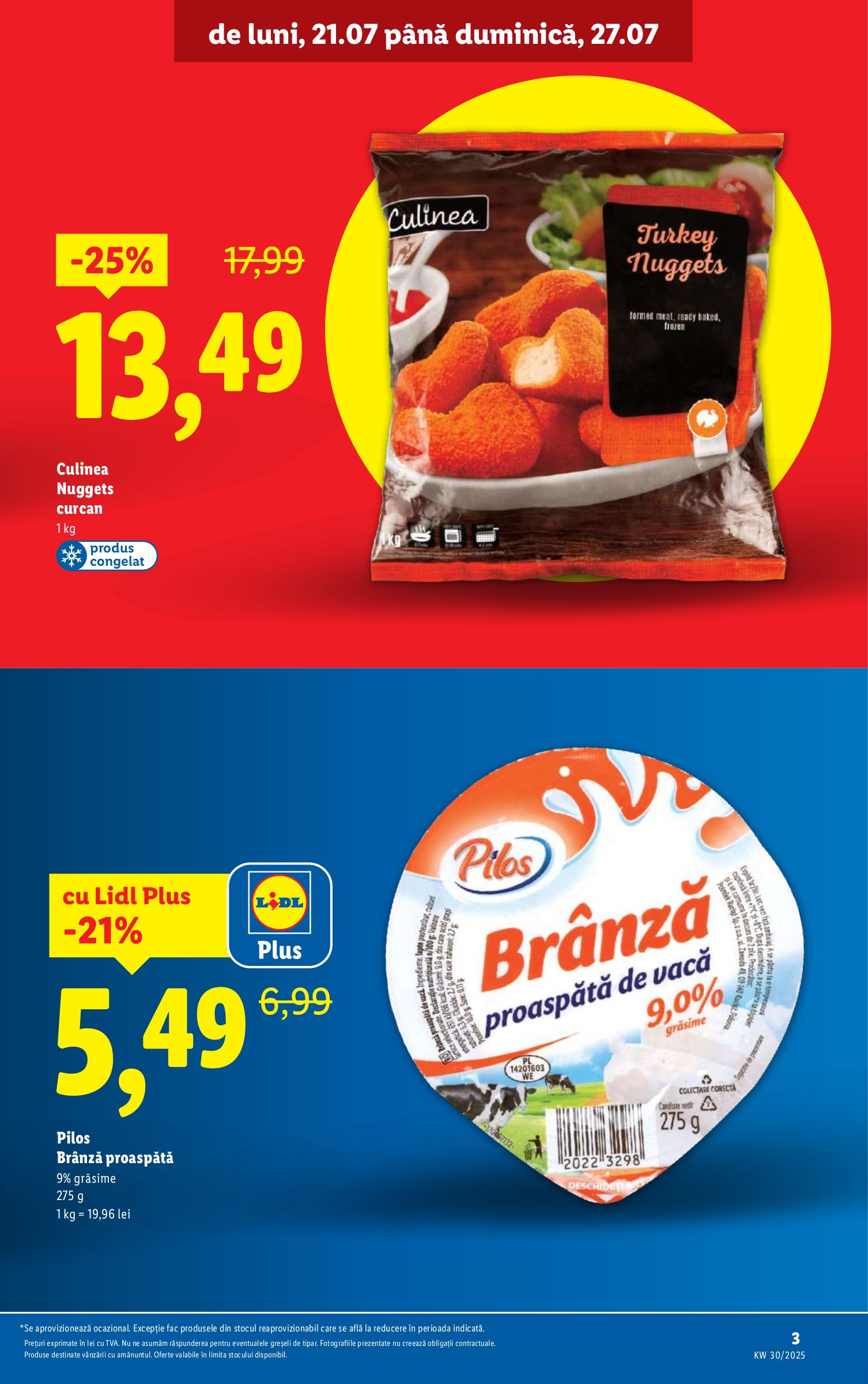 lidl - Catalog Lidl valabil din 21.07. până pe 27.07. - page: 3 lidl - Catalog Lidl valabil din 21.07. până pe 27.07. - page: 3