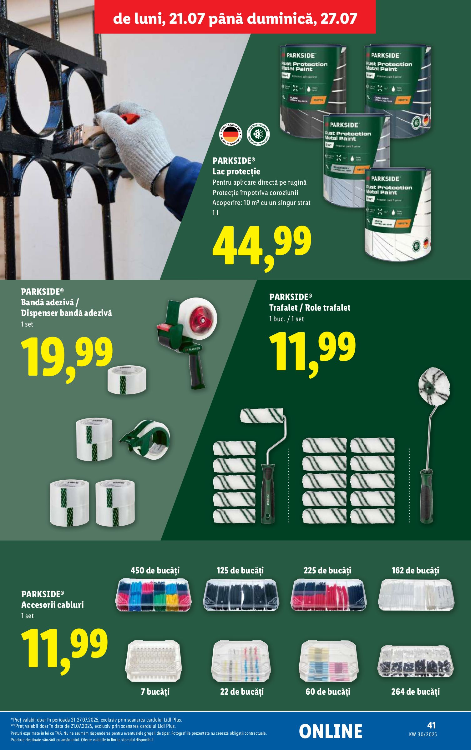 lidl - Catalog Lidl valabil din 21.07. până pe 27.07. - page: 41 lidl - Catalog Lidl valabil din 21.07. până pe 27.07. - page: 41
