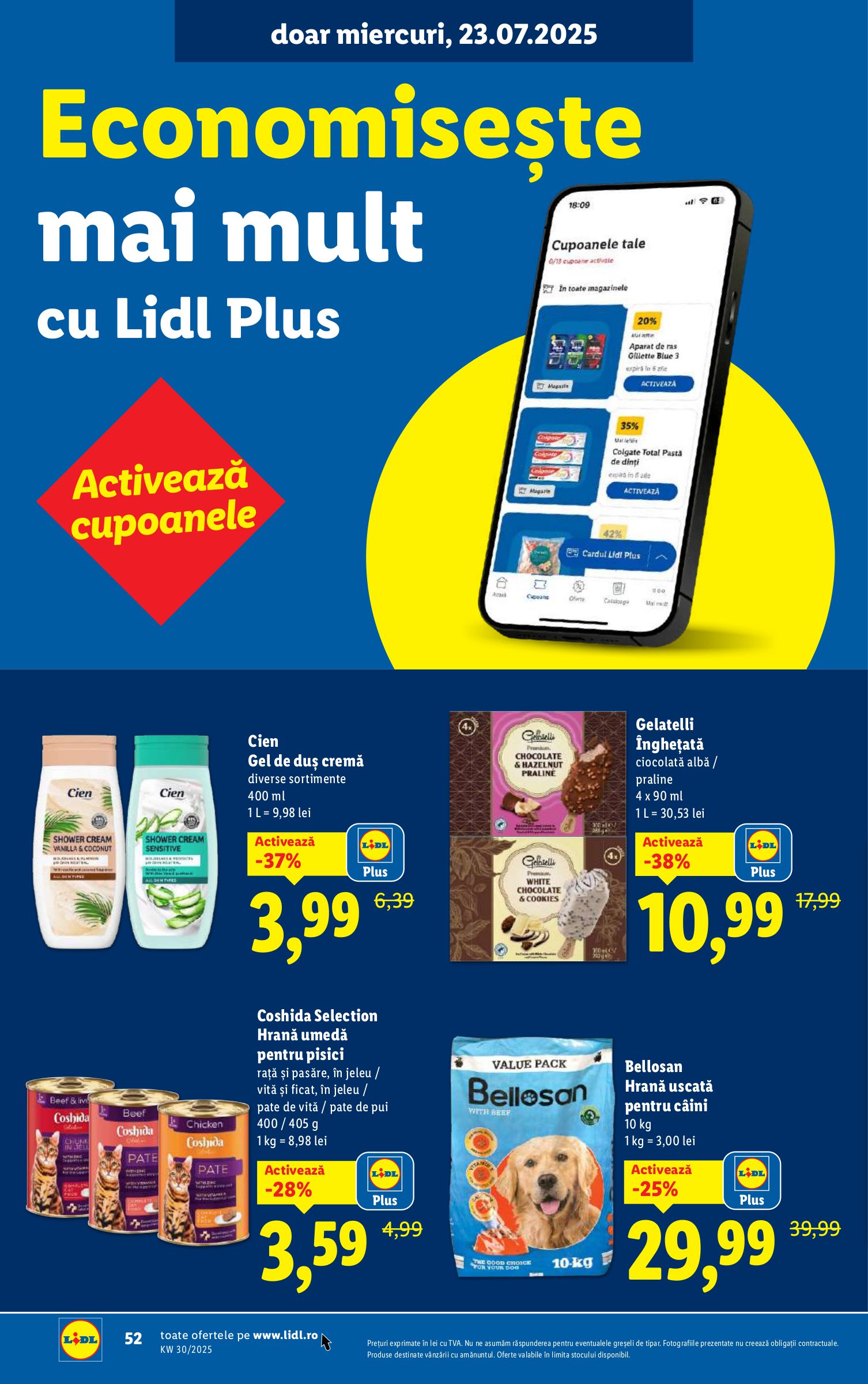 lidl - Catalog Lidl valabil din 21.07. până pe 27.07. - page: 52 lidl - Catalog Lidl valabil din 21.07. până pe 27.07. - page: 52