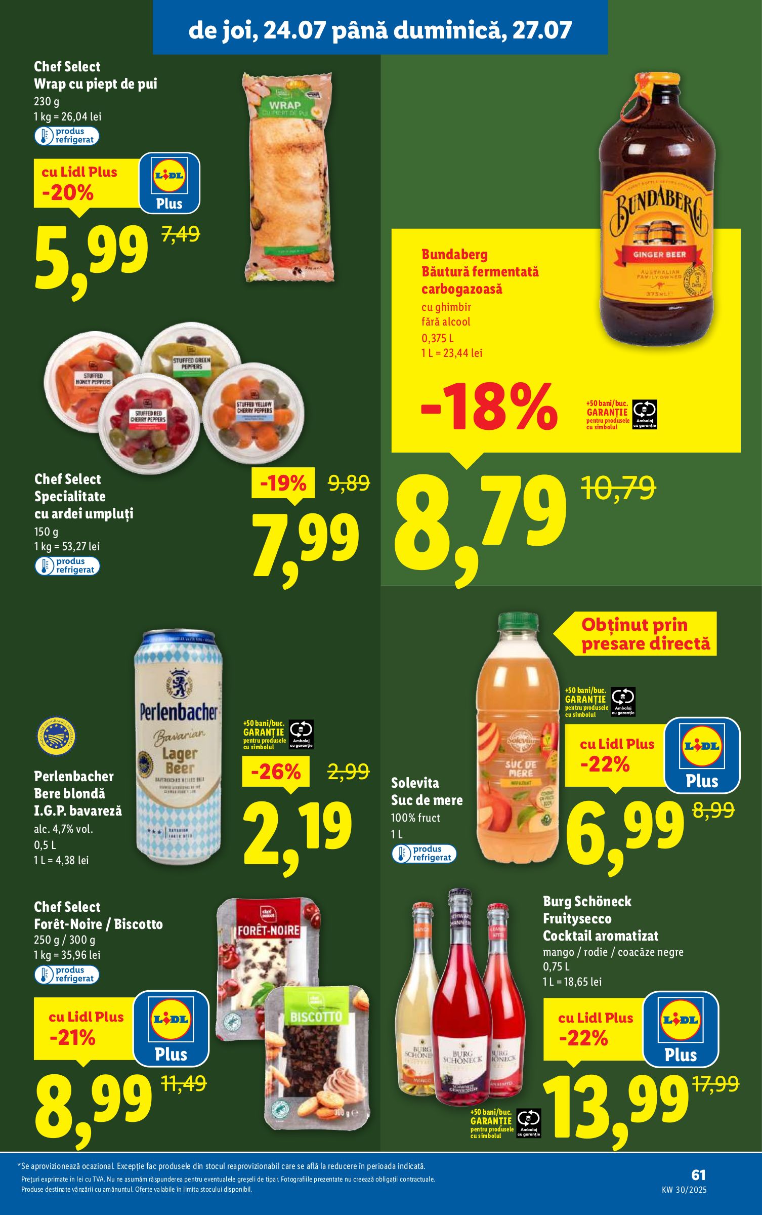 lidl - Catalog Lidl valabil din 21.07. până pe 27.07. - page: 61 lidl - Catalog Lidl valabil din 21.07. până pe 27.07. - page: 61
