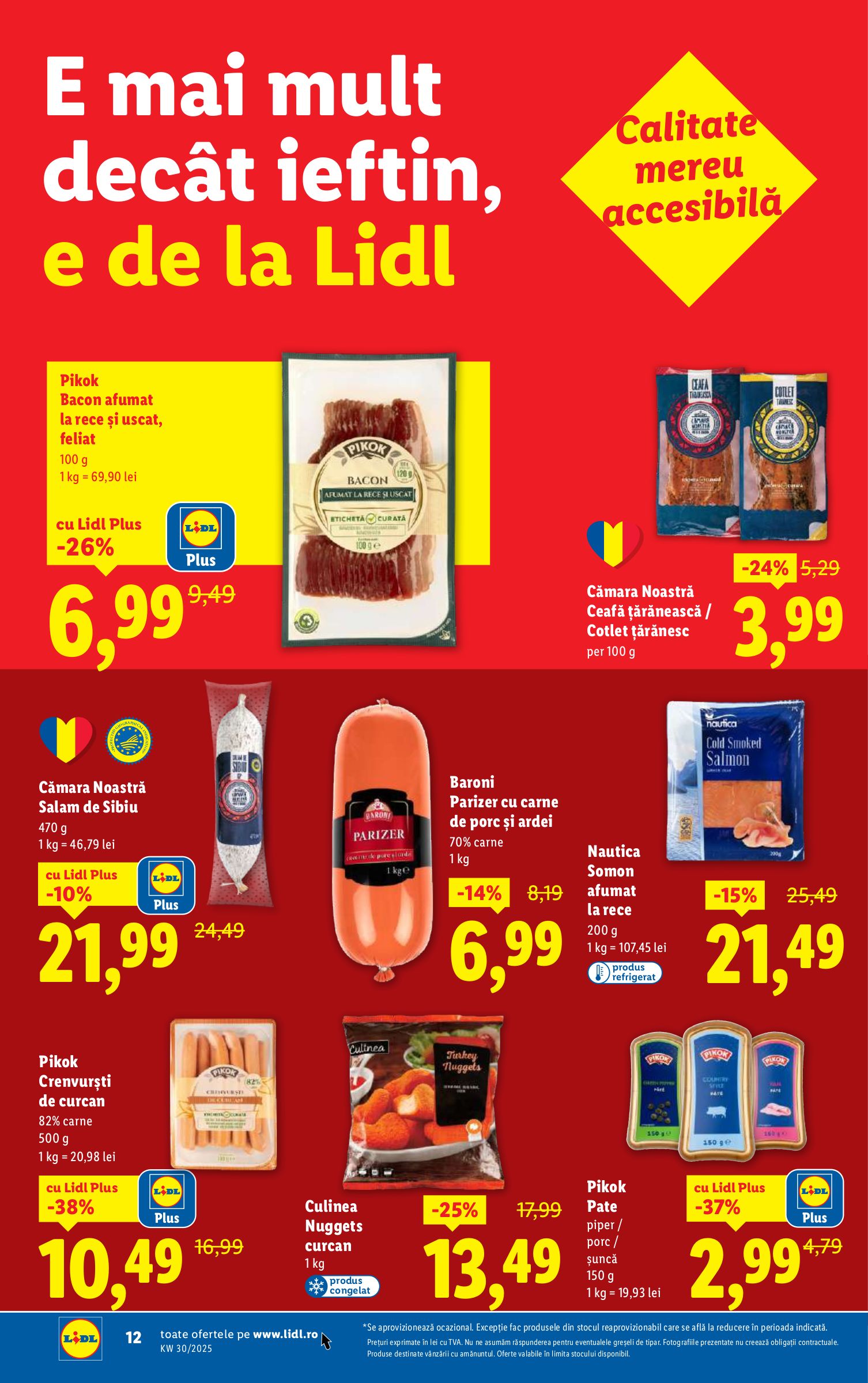 lidl - Catalog Lidl valabil din 21.07. până pe 27.07. - page: 12 lidl - Catalog Lidl valabil din 21.07. până pe 27.07. - page: 12