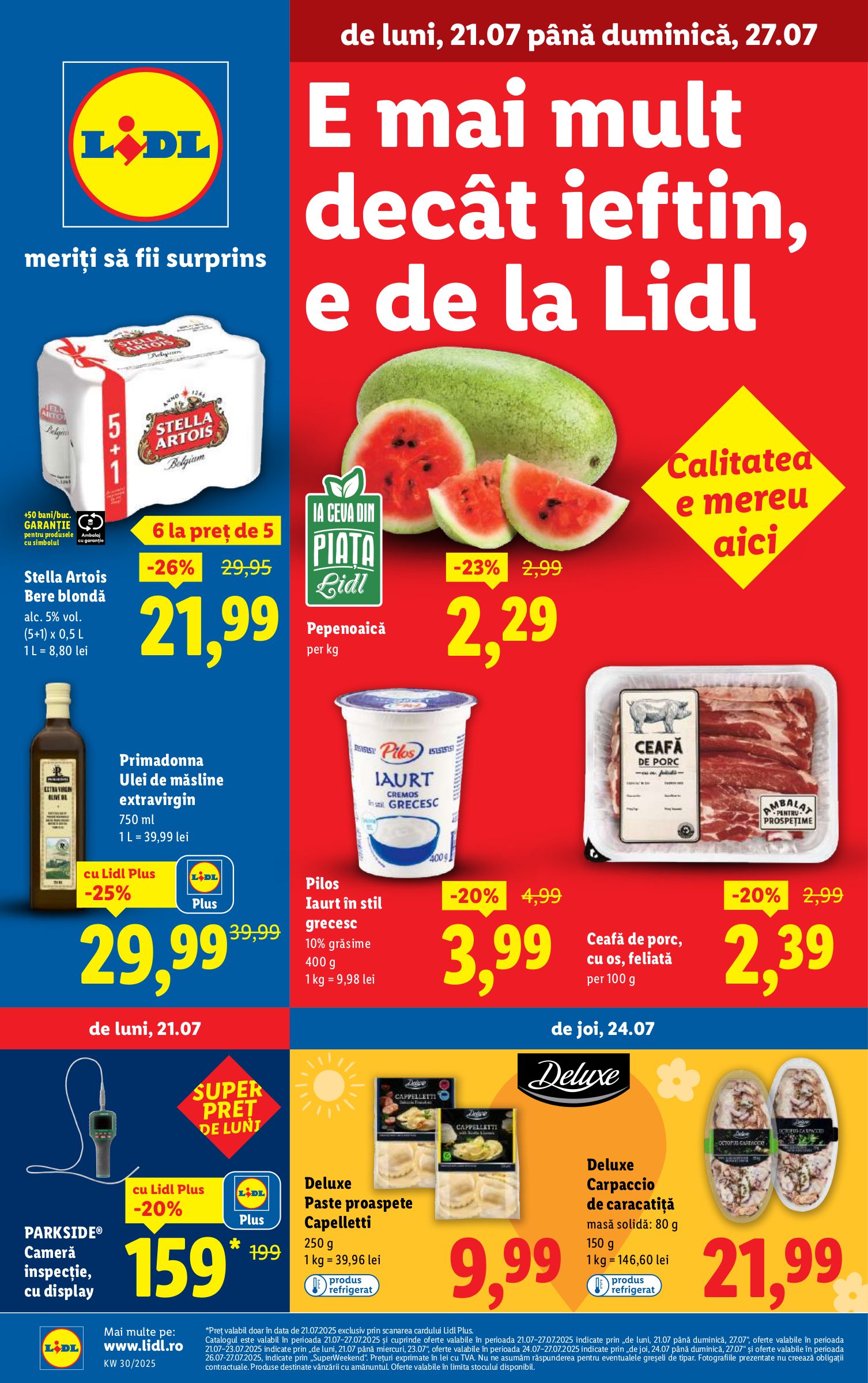 lidl - Catalog Lidl valabil din 21.07. până pe 27.07.