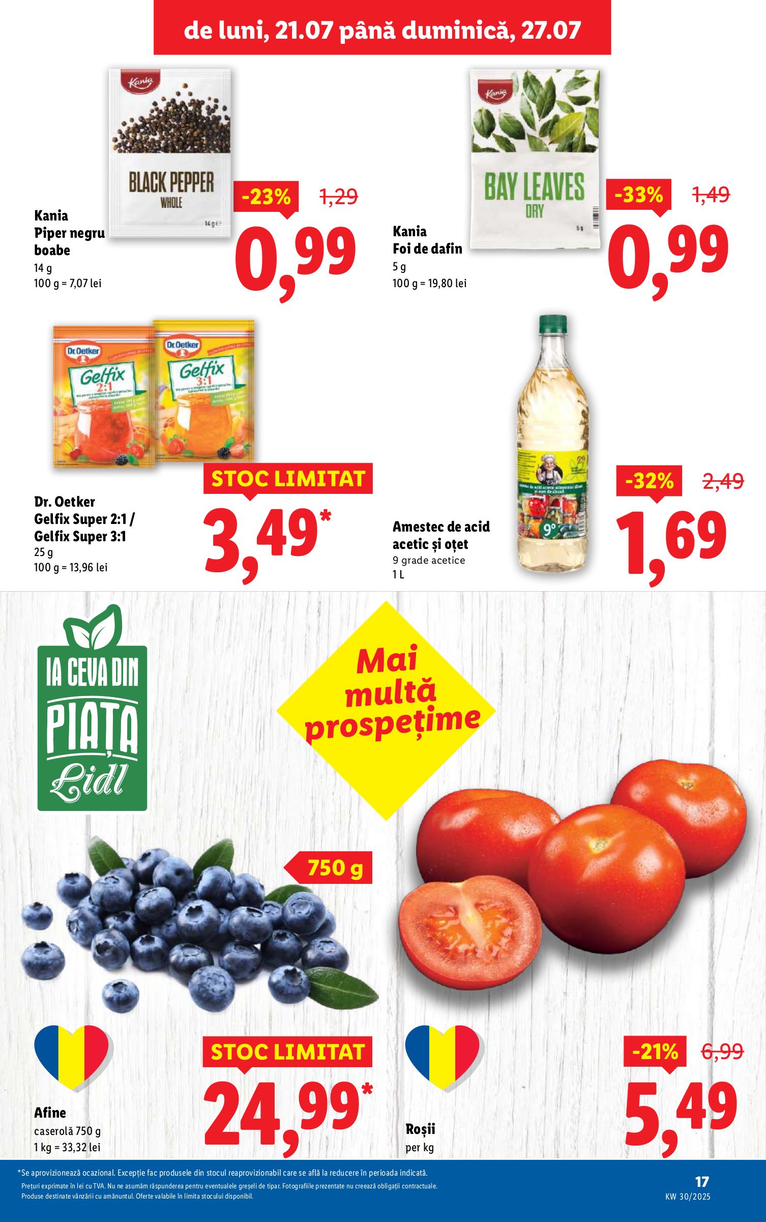 lidl - Catalog Lidl valabil din 21.07. până pe 27.07. - page: 17 lidl - Catalog Lidl valabil din 21.07. până pe 27.07. - page: 17
