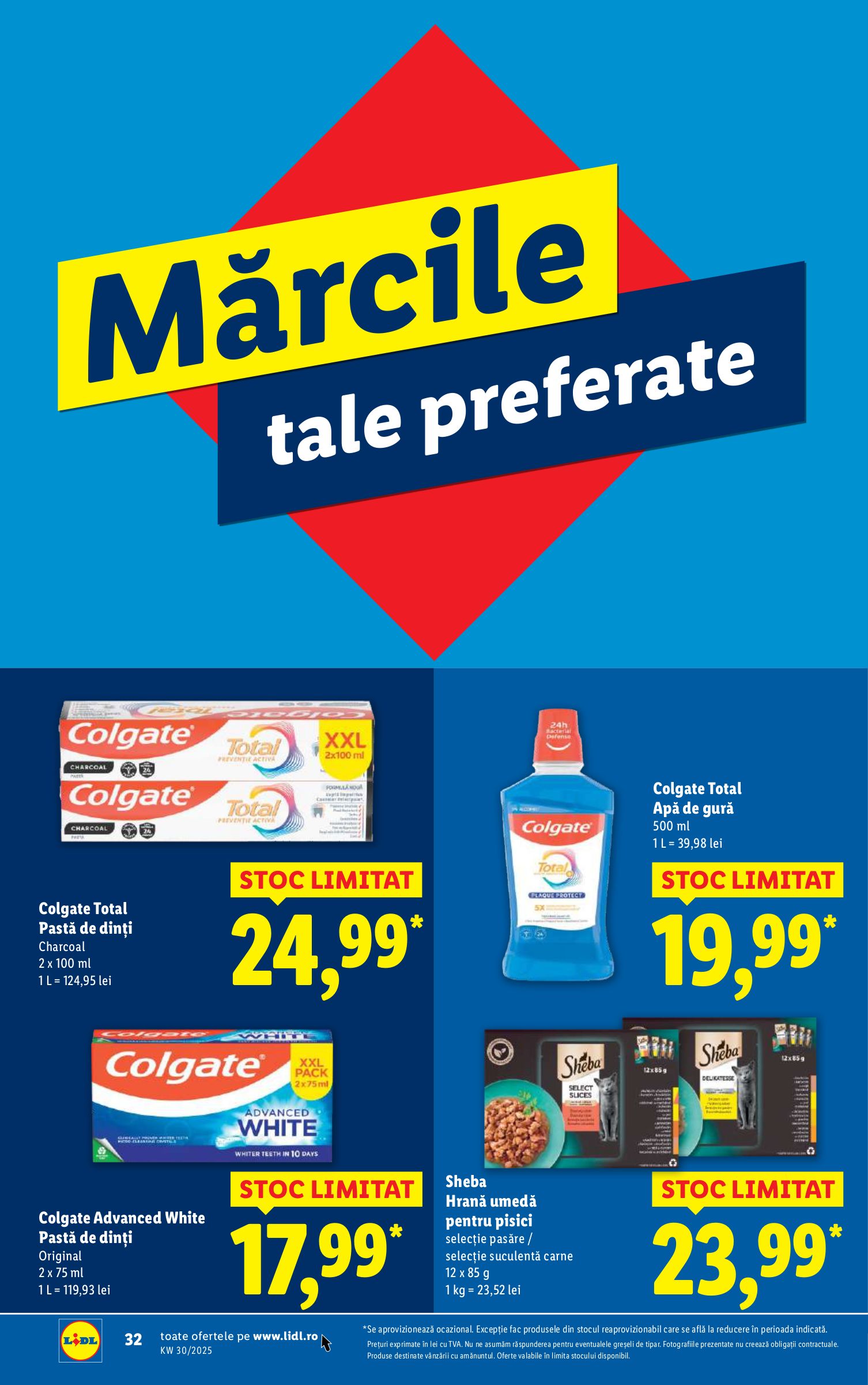 lidl - Catalog Lidl valabil din 21.07. până pe 27.07. - page: 32 lidl - Catalog Lidl valabil din 21.07. până pe 27.07. - page: 32
