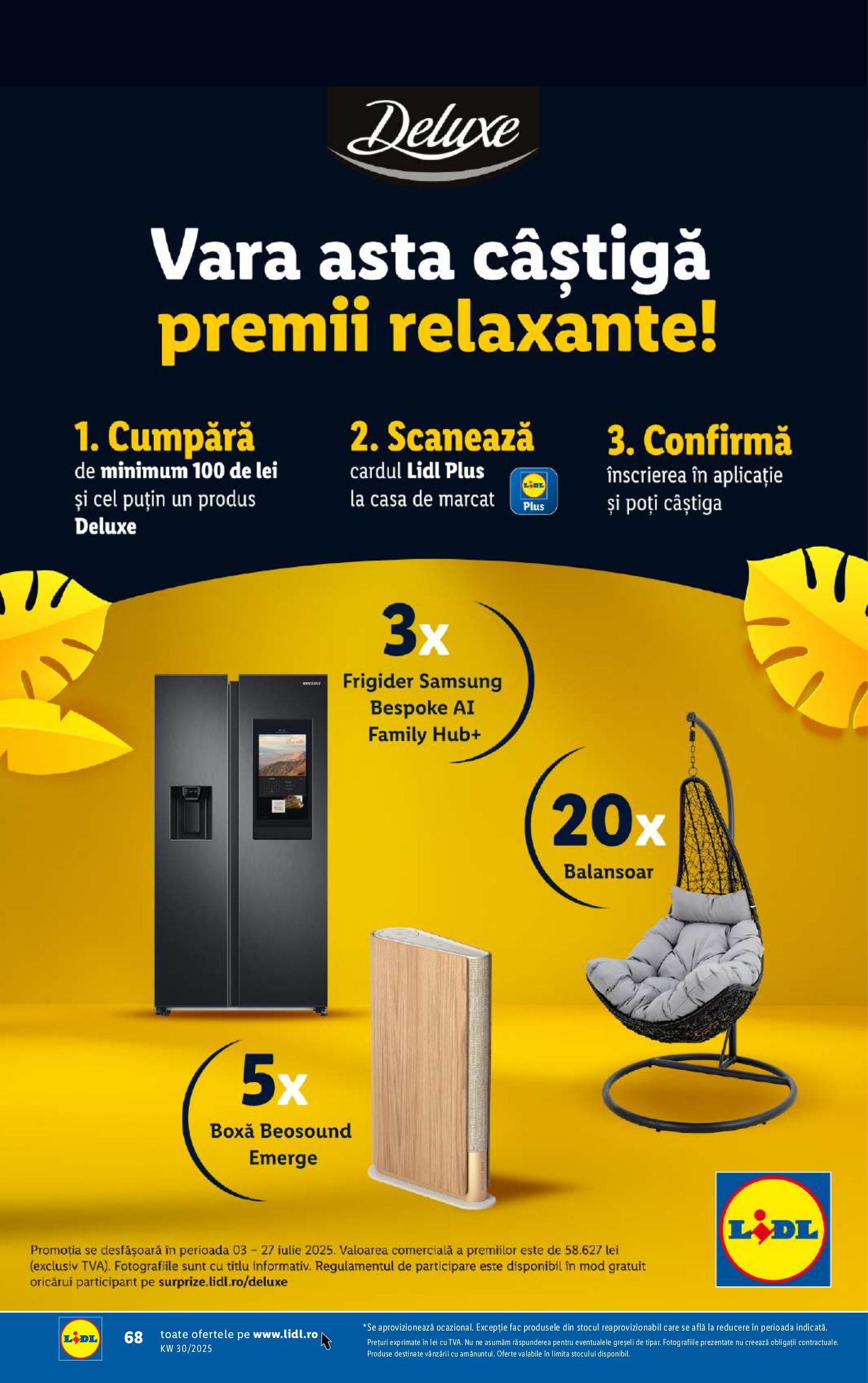 lidl - Catalog Lidl valabil din 21.07. până pe 27.07. - page: 68 lidl - Catalog Lidl valabil din 21.07. până pe 27.07. - page: 68