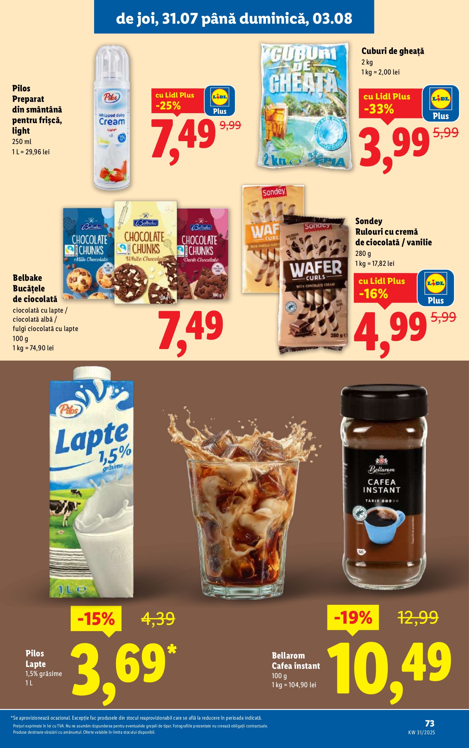 lidl - Catalog Lidl valabil din 28.07. până pe 03.08. - page: 73