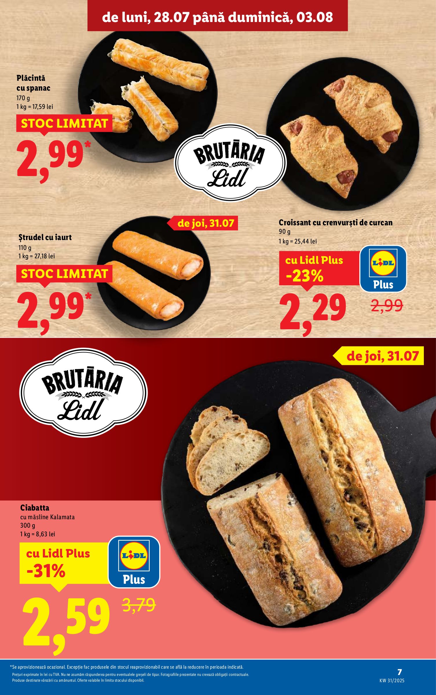 lidl - Catalog Lidl valabil din 28.07. până pe 03.08. - page: 7