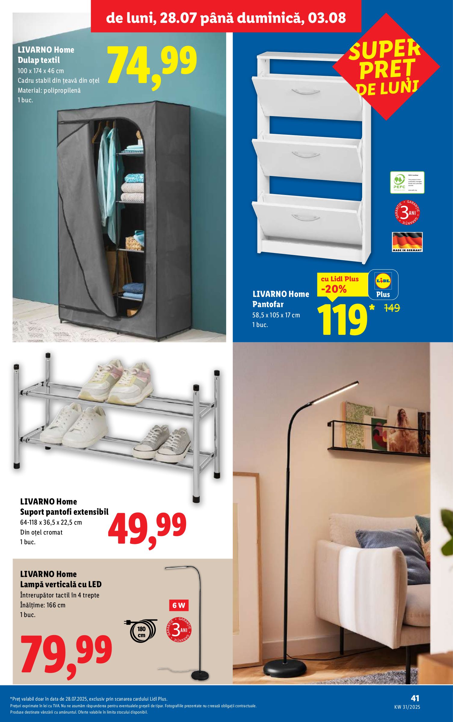 lidl - Catalog Lidl valabil din 28.07. până pe 03.08. - page: 41