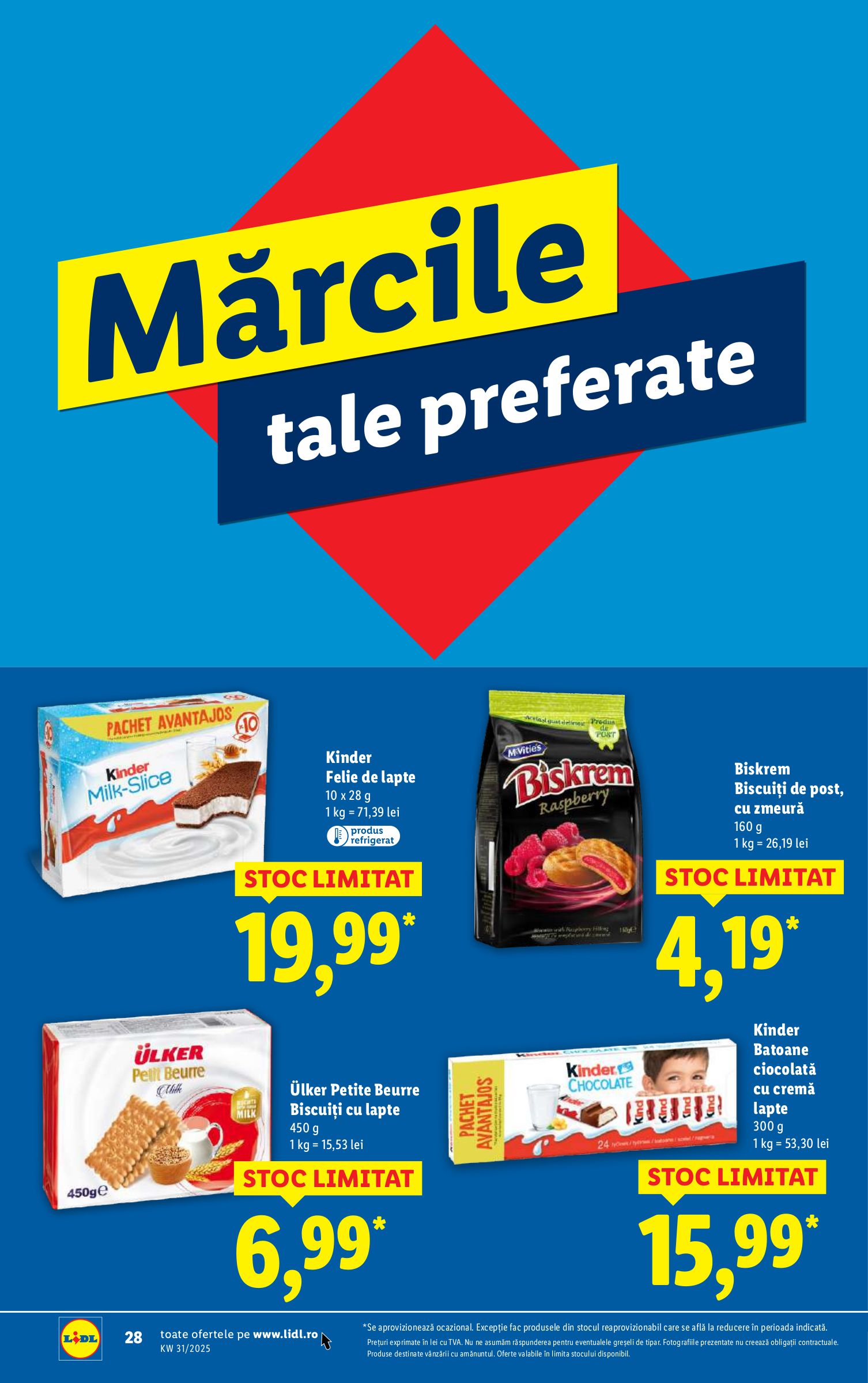 lidl - Catalog Lidl valabil din 28.07. până pe 03.08. - page: 28