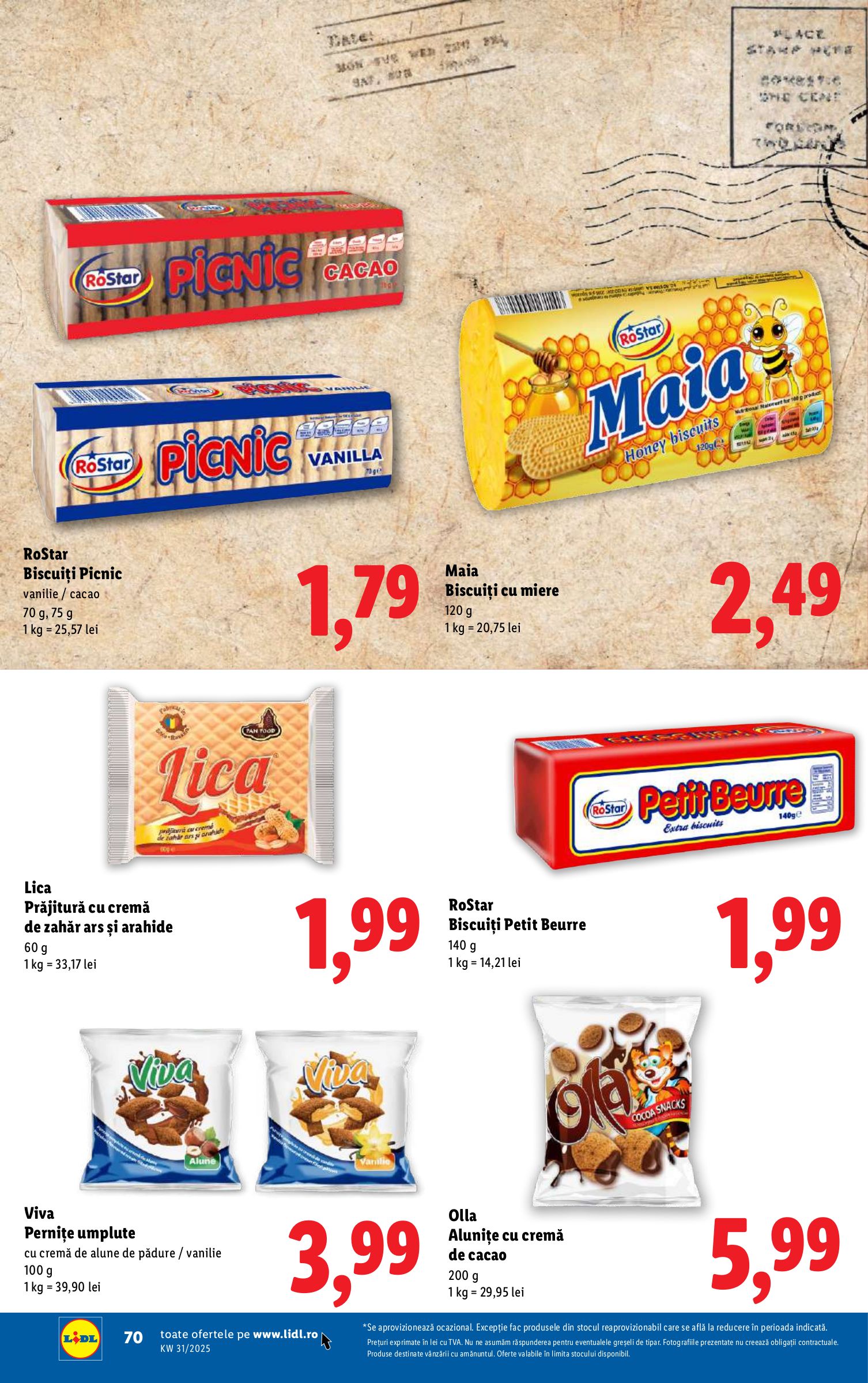 lidl - Catalog Lidl valabil din 28.07. până pe 03.08. - page: 70