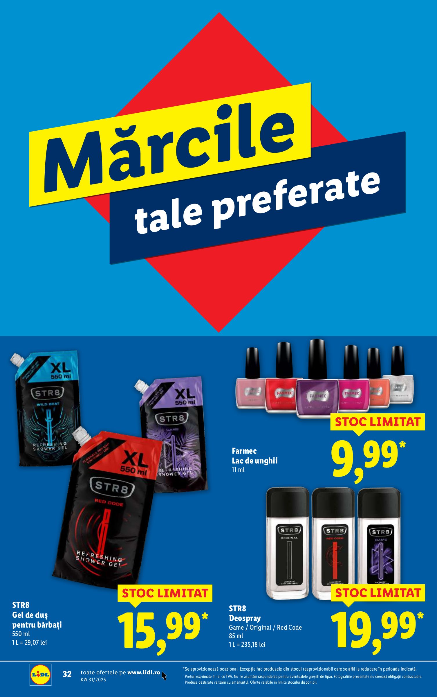 lidl - Catalog Lidl valabil din 28.07. până pe 03.08. - page: 32