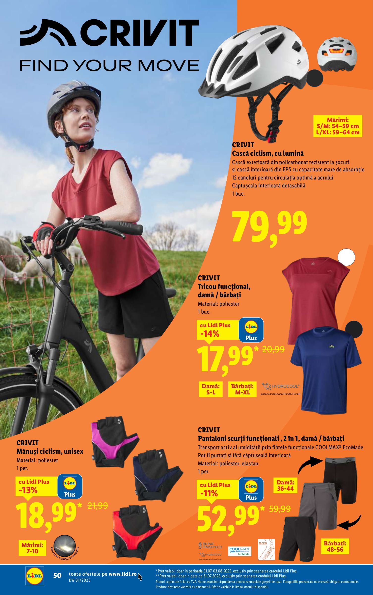 lidl - Catalog Lidl valabil din 28.07. până pe 03.08. - page: 50