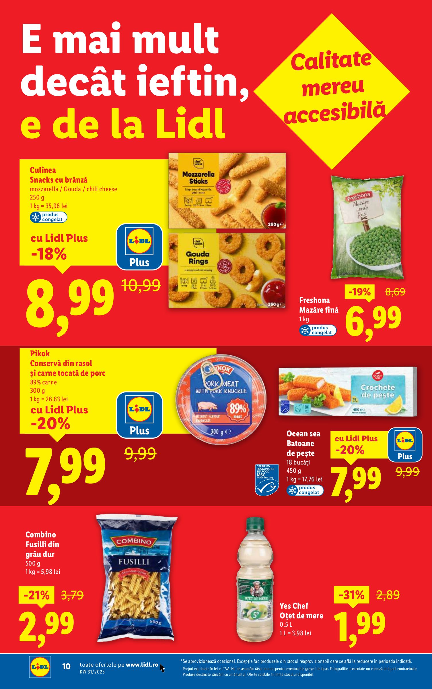 lidl - Catalog Lidl valabil din 28.07. până pe 03.08. - page: 10
