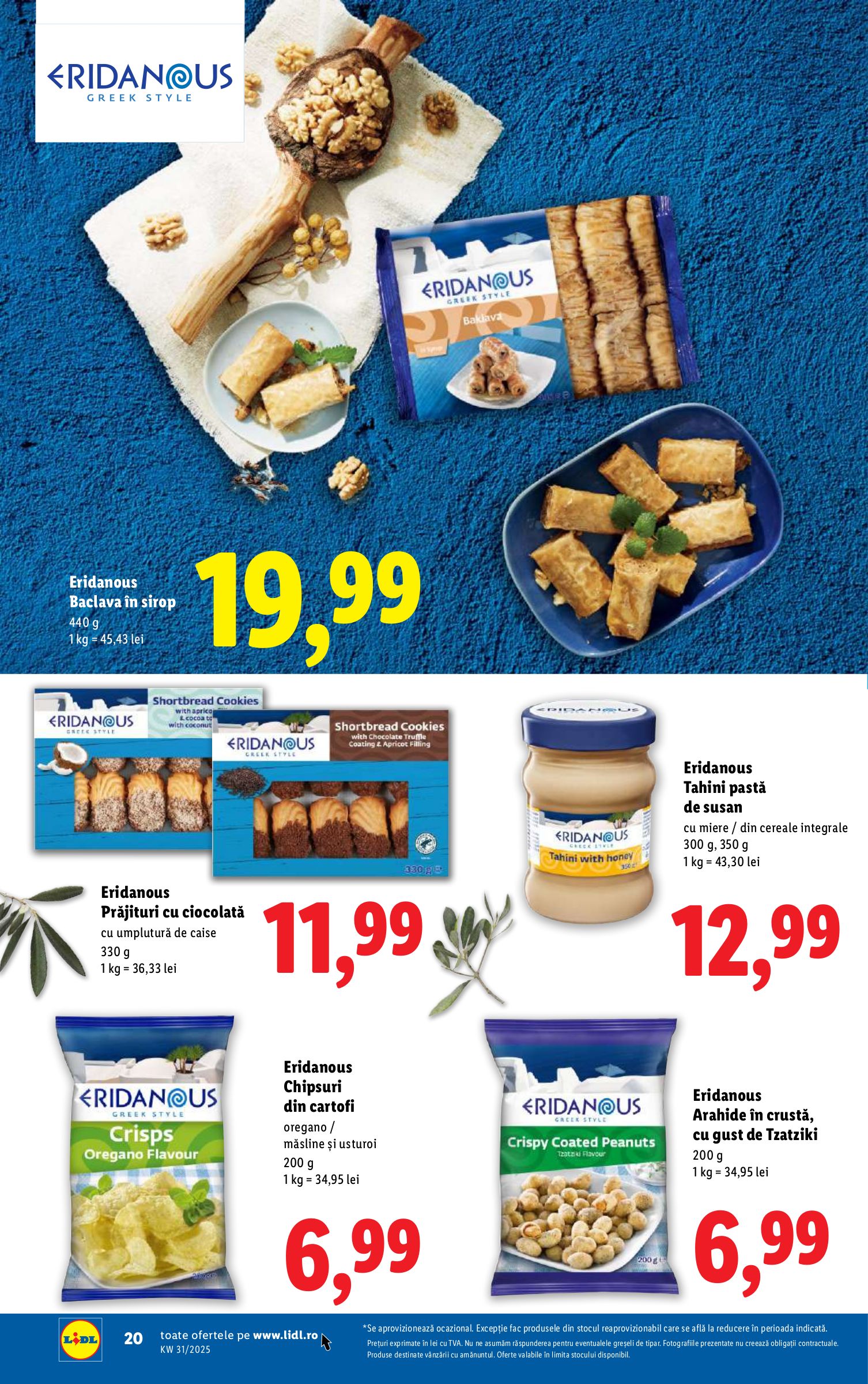 lidl - Catalog Lidl valabil din 28.07. până pe 03.08. - page: 20