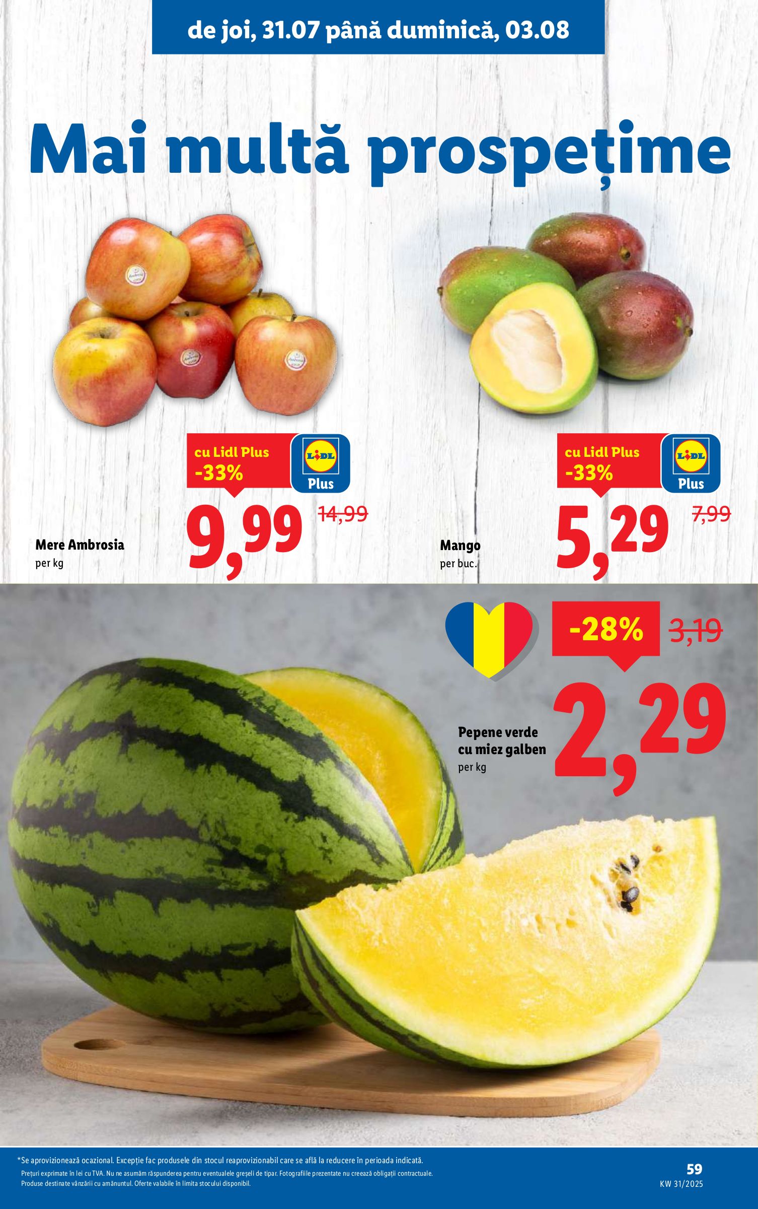 lidl - Catalog Lidl valabil din 28.07. până pe 03.08. - page: 59